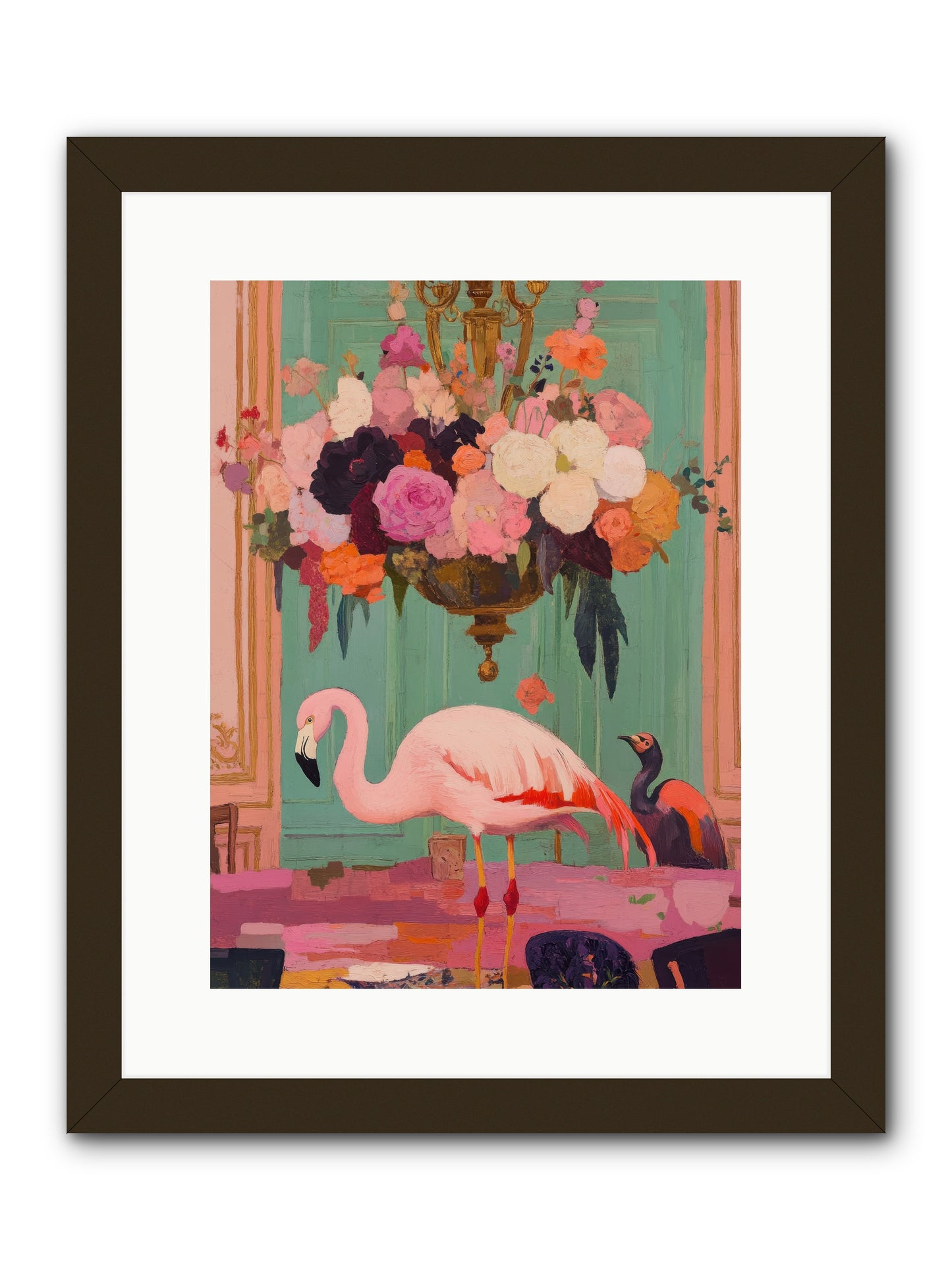 Suspended Wonder -- Framed Print - Black 12x16
