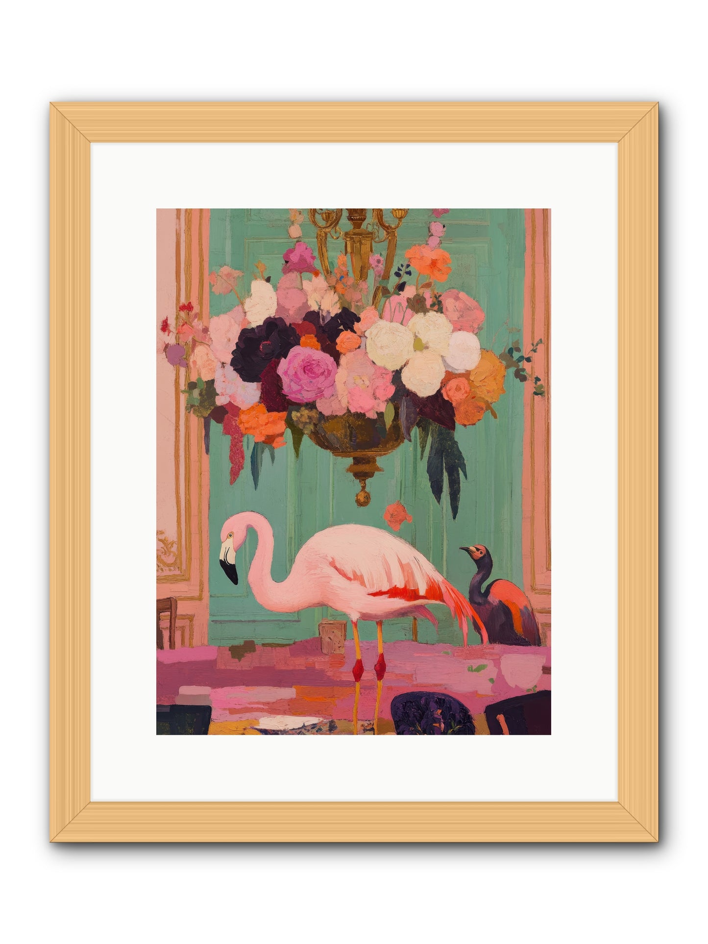 Suspended Wonder -- Framed Print - Natural 12x16