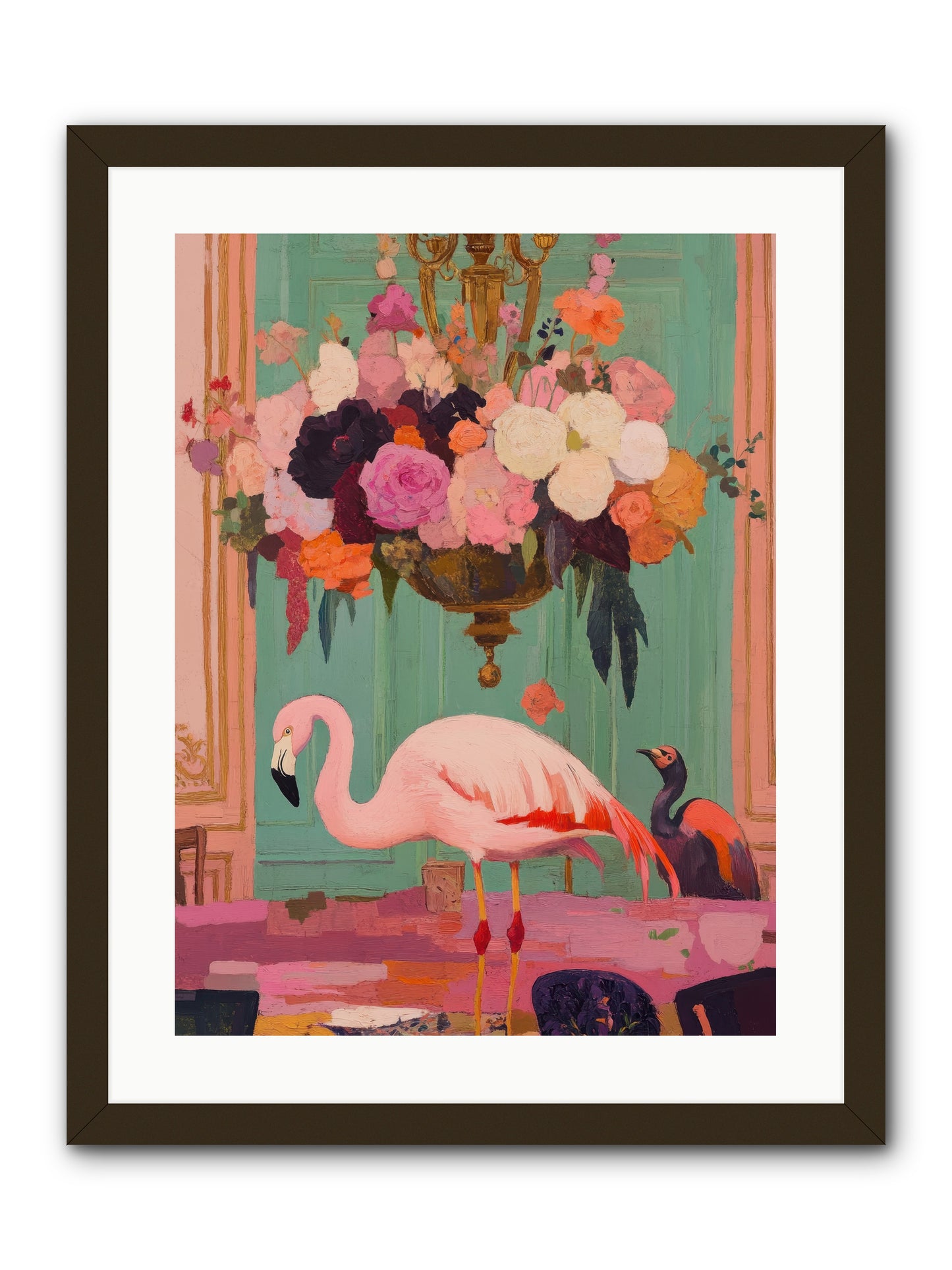 Suspended Wonder -- Framed Print - Black 18x24