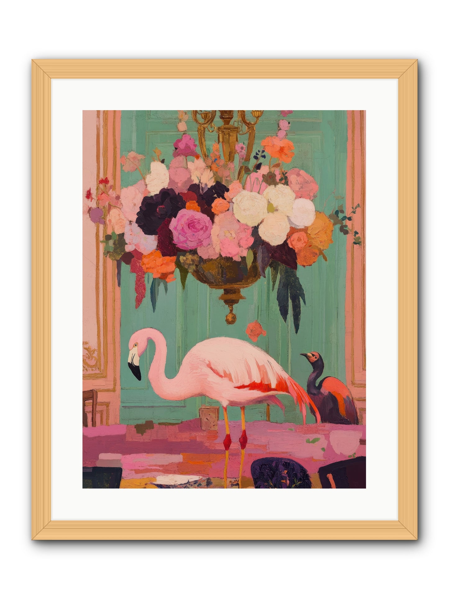 Suspended Wonder -- Framed Print - Natural 18x24