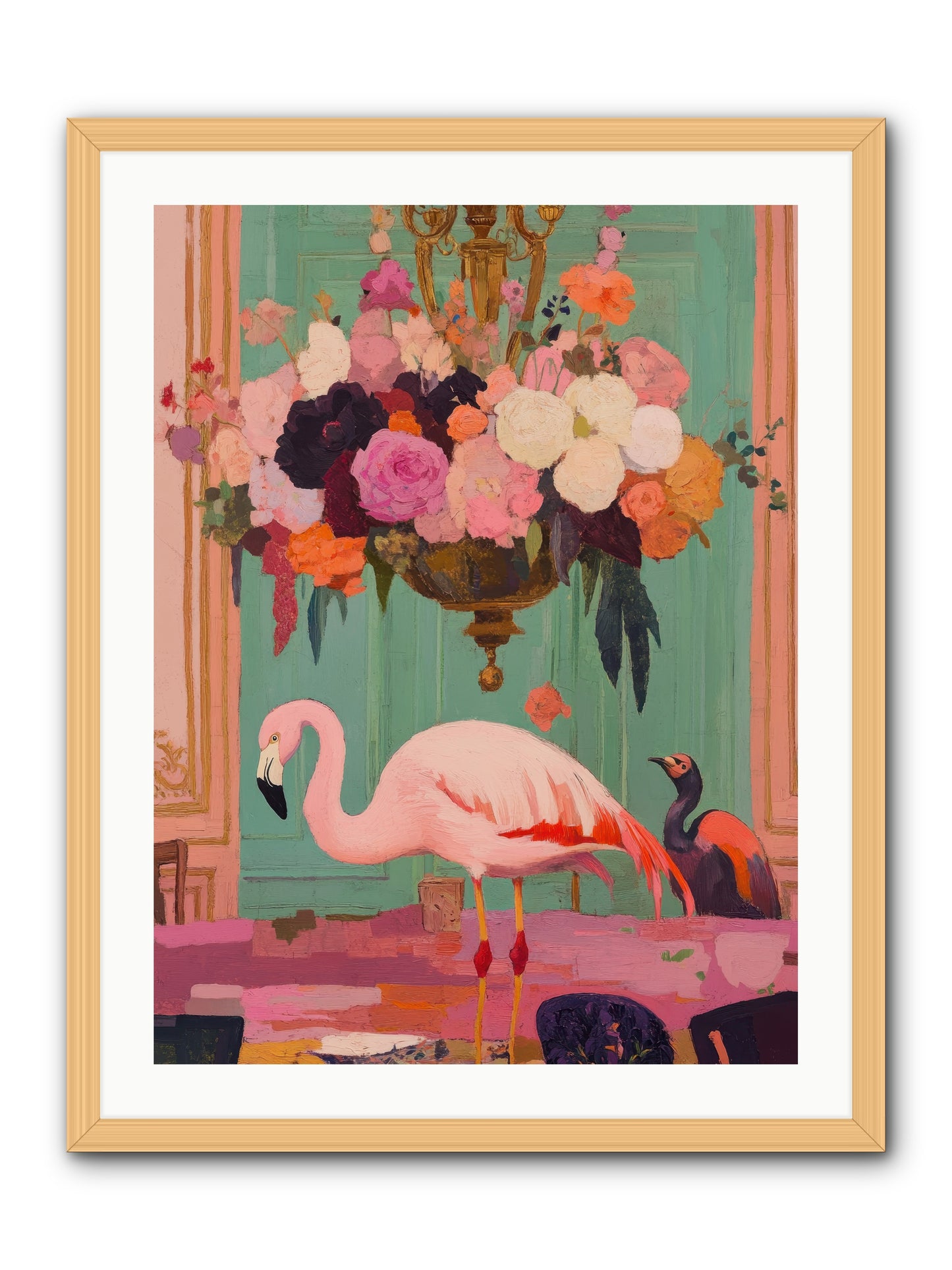 Suspended Wonder -- Framed Print - Natural 24x32