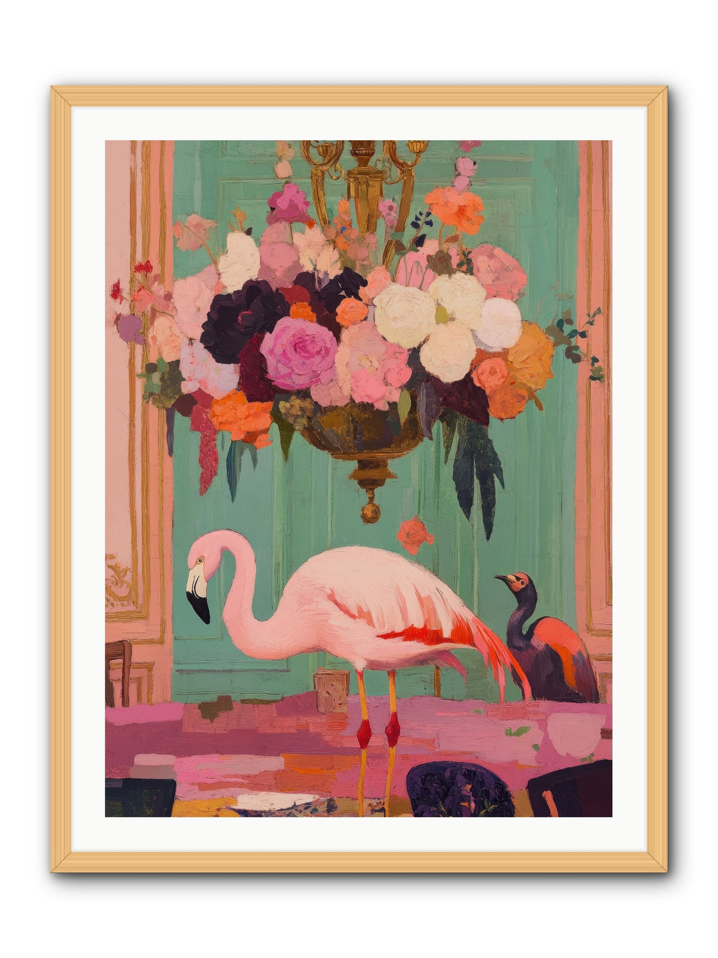 Suspended Wonder -- Framed Print - Natural 30x40
