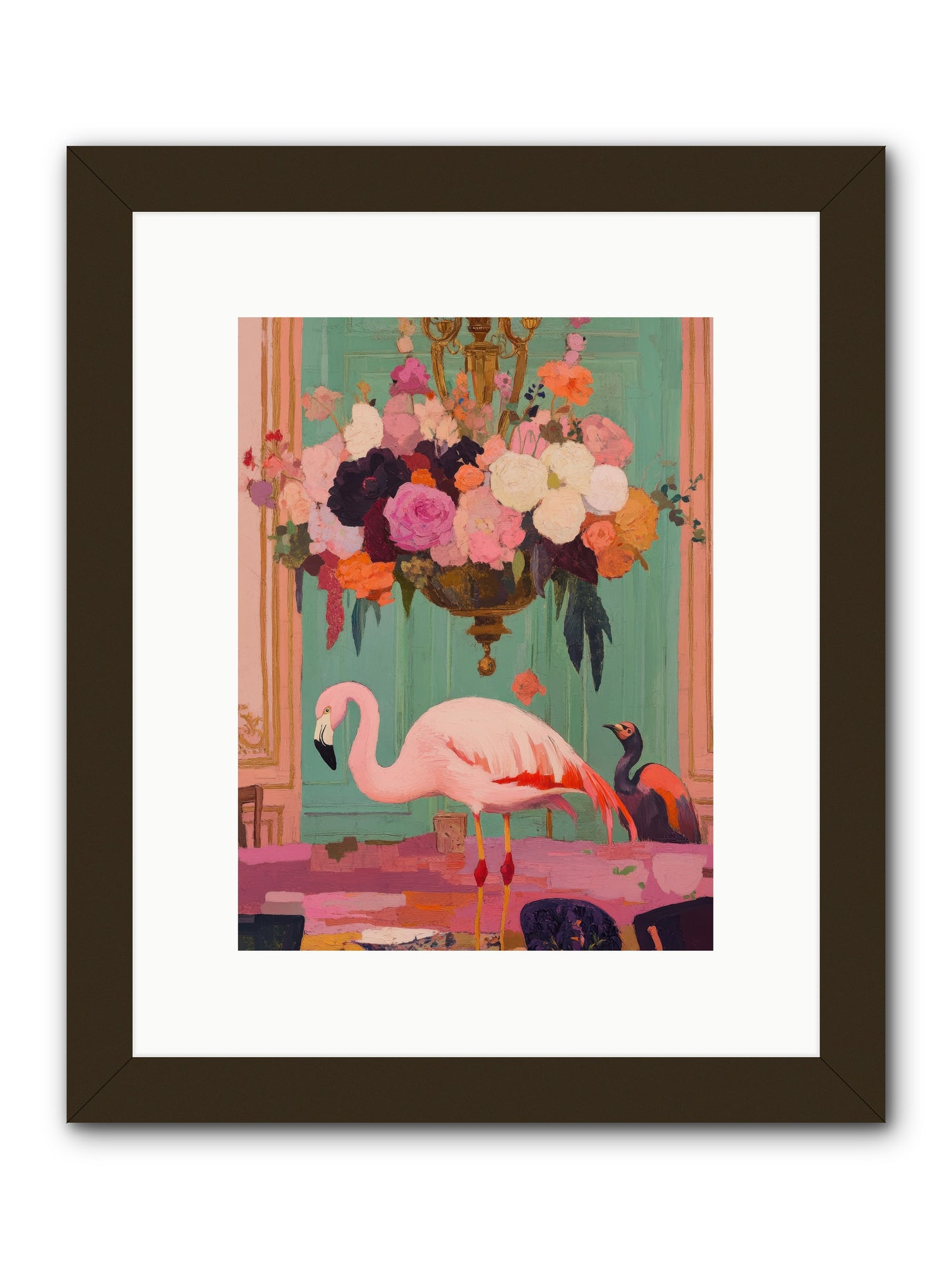 Suspended Wonder -- Framed Print - Black 9x12