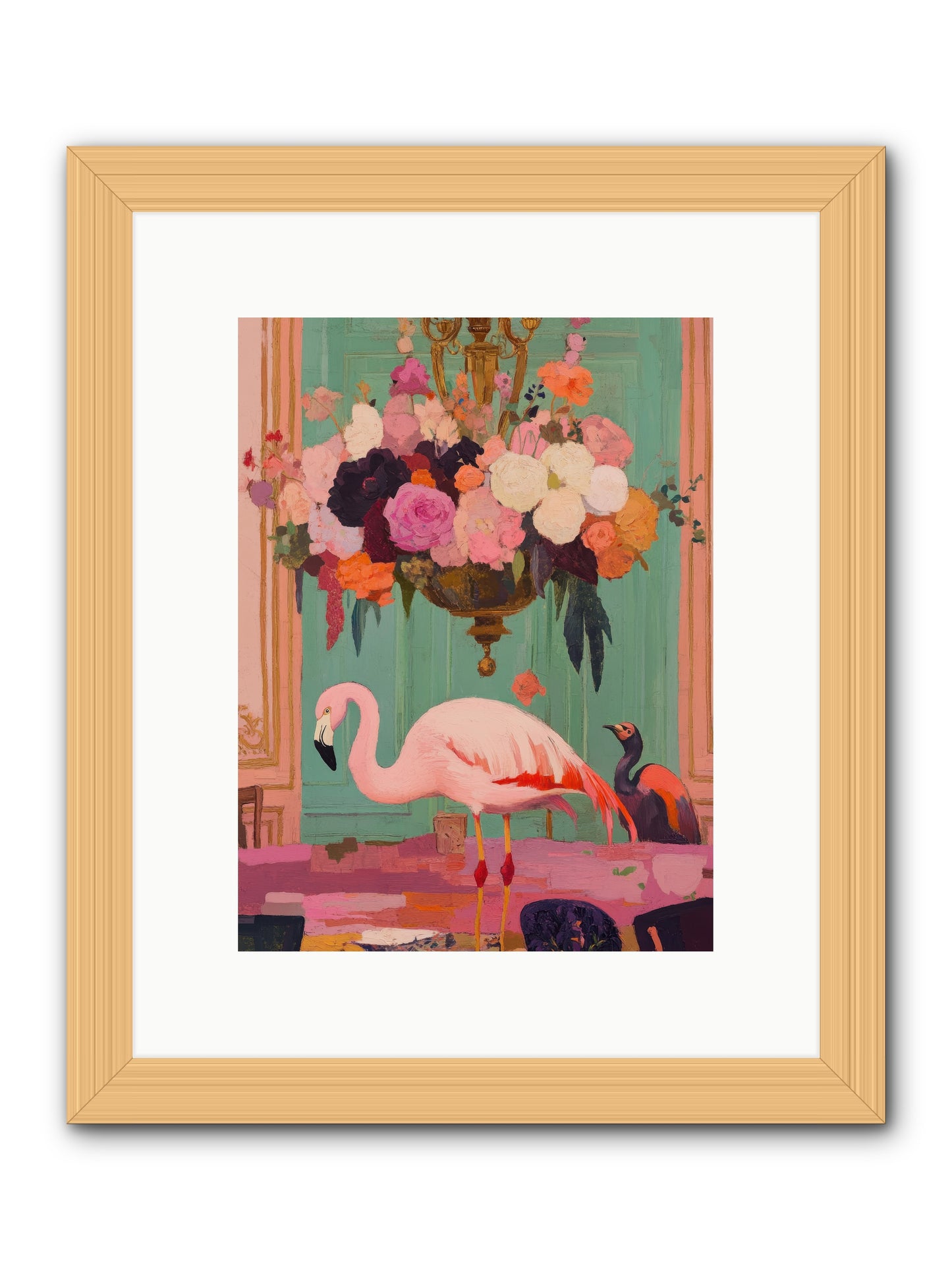 Suspended Wonder -- Framed Print - Natural 9x12