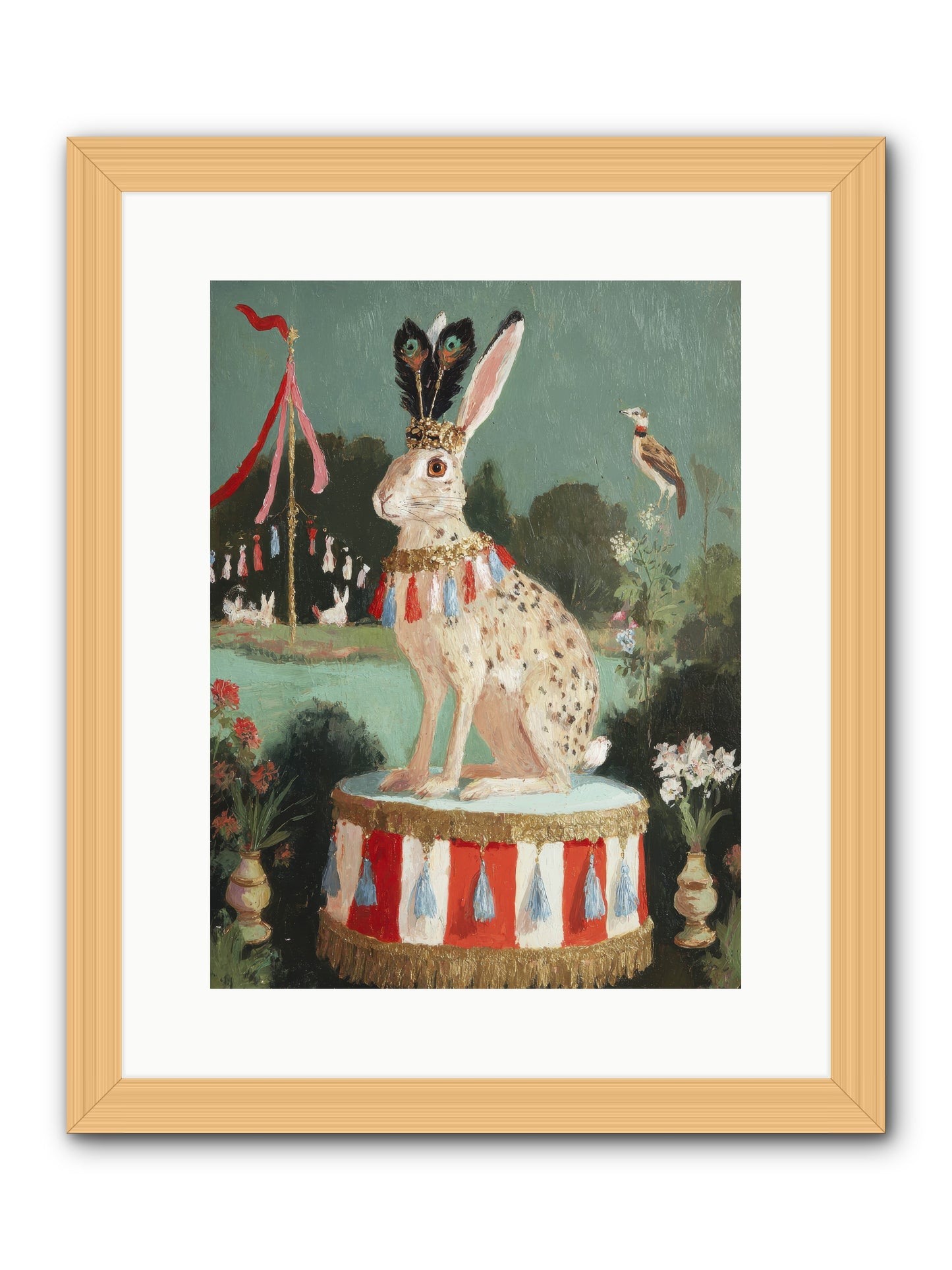 Suspended in Starlight No.1 -- Framed Print - Natural 12x16