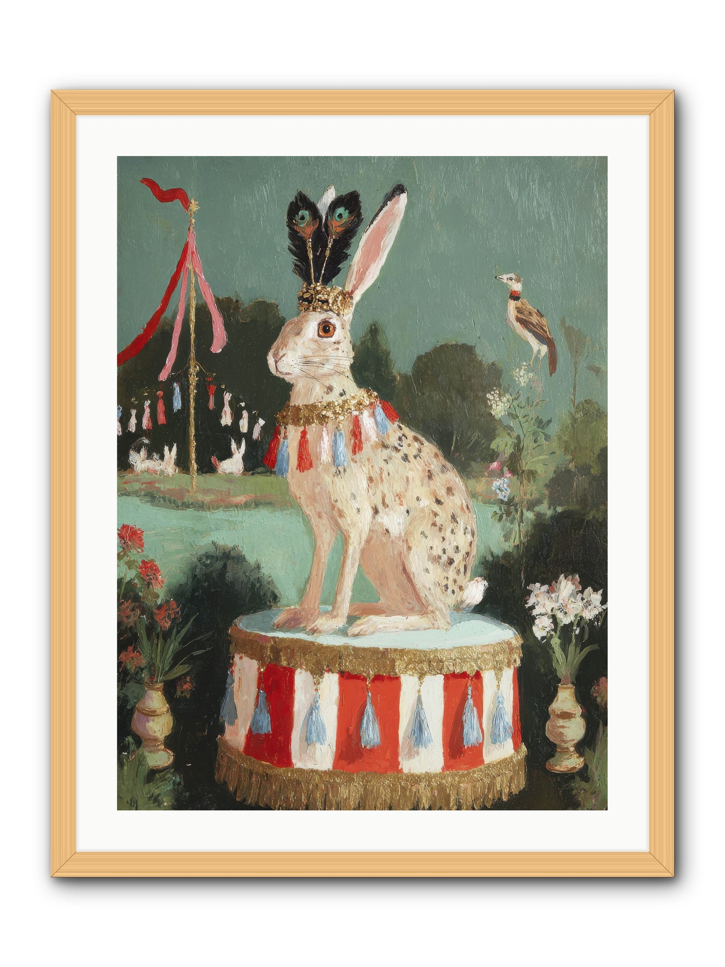 Suspended in Starlight No.1 -- Framed Print - Natural 24x32