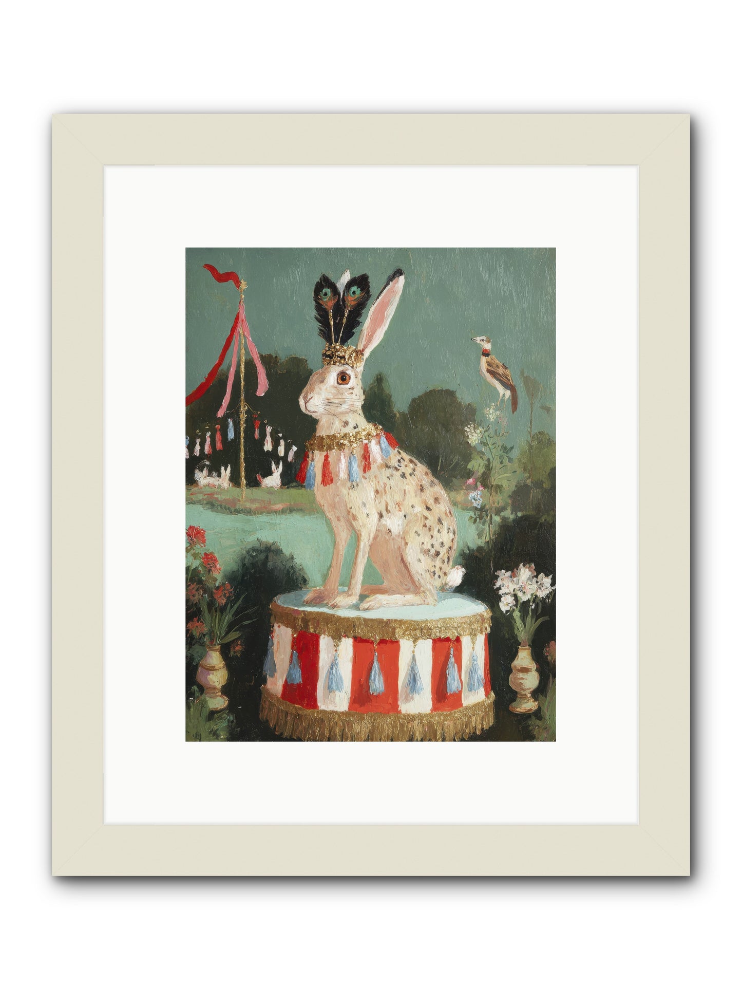 Suspended in Starlight No.1 -- Framed Print - White 9x12