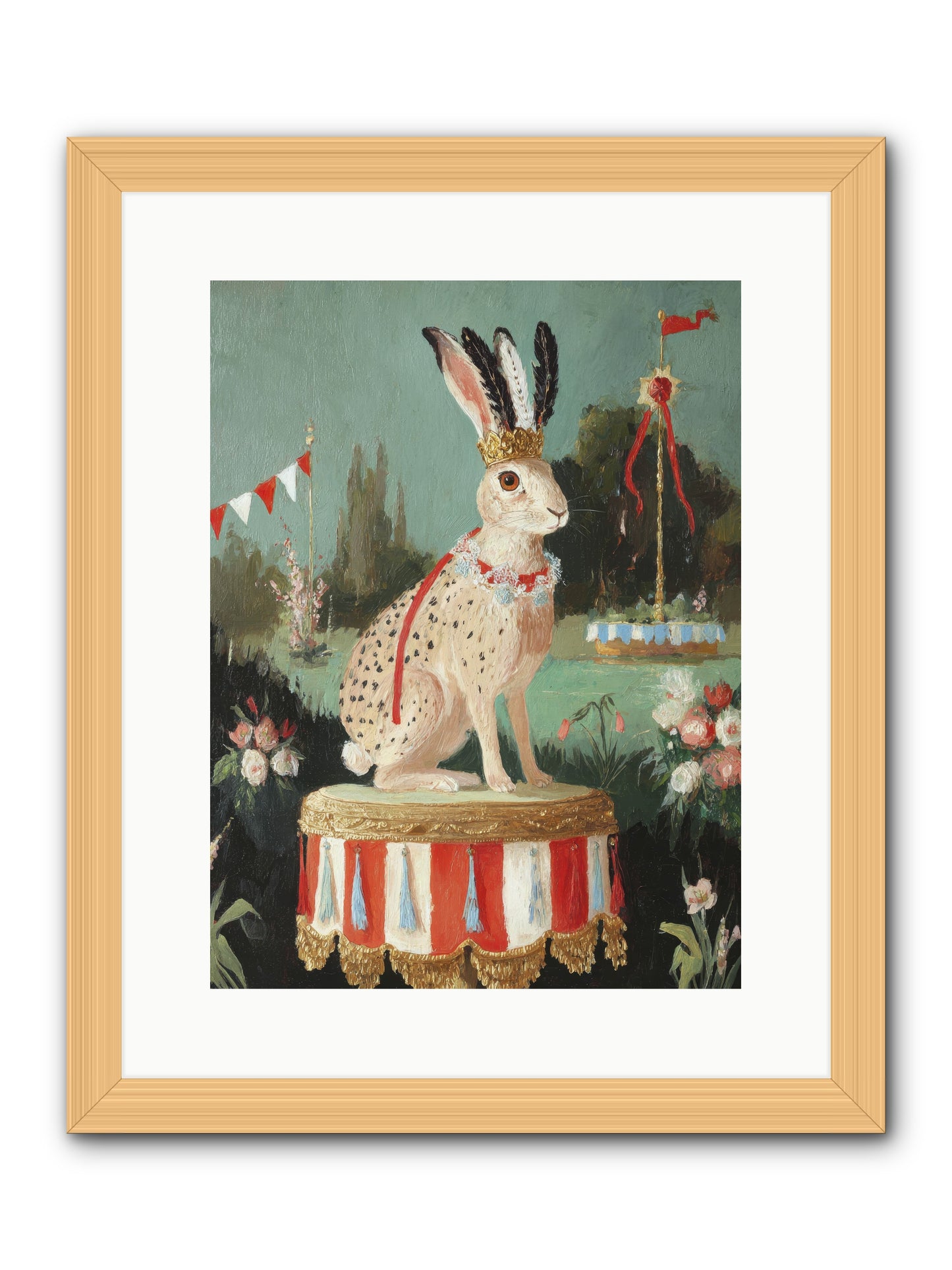 Suspended in Starlight No.2 -- Framed Print - Natural 12x16