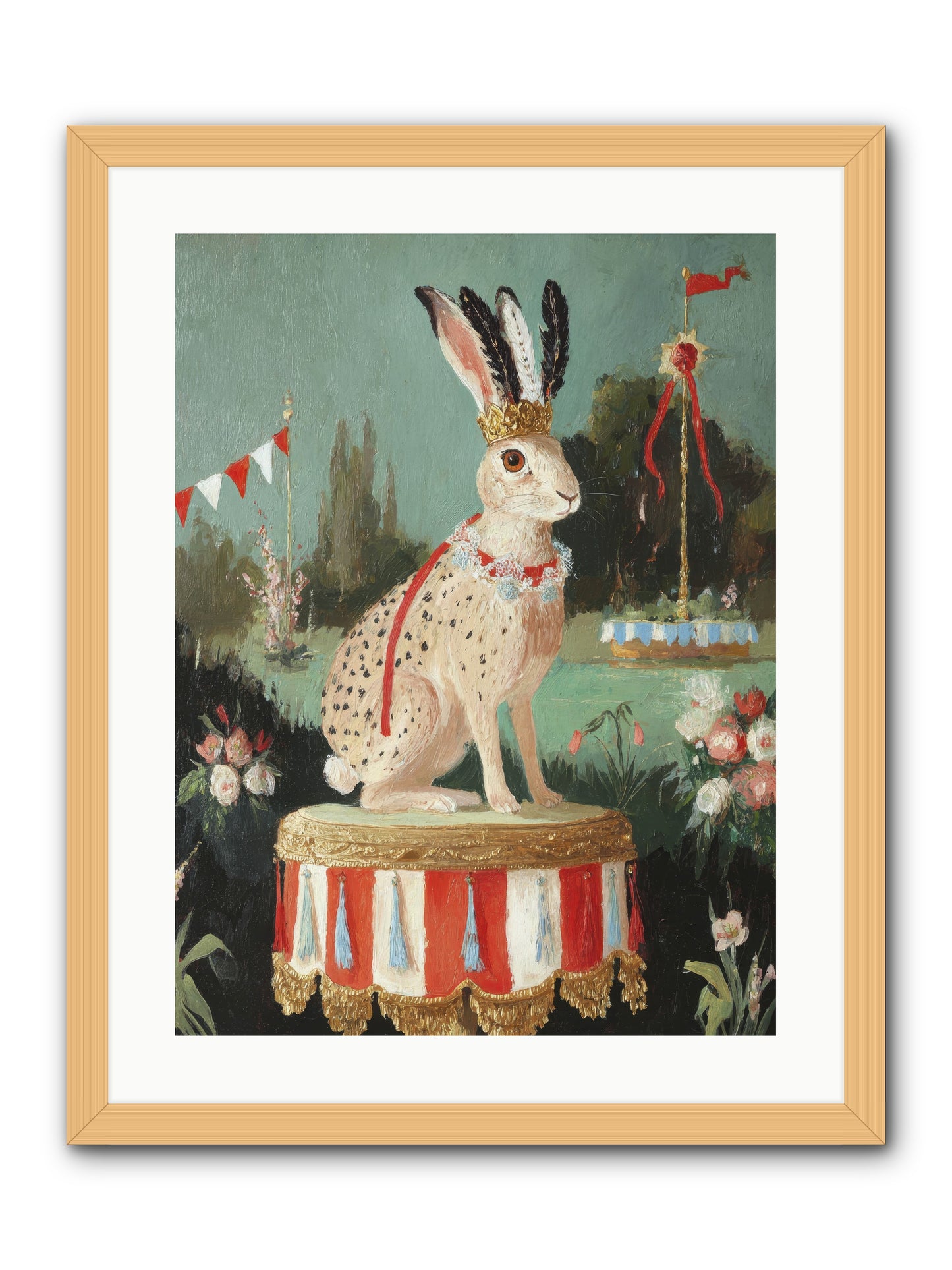 Suspended in Starlight No.2 -- Framed Print - Natural 18x24