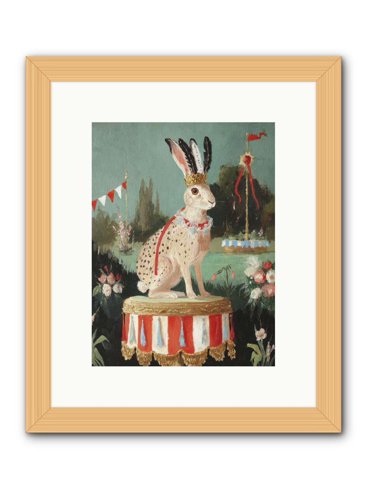 Suspended in Starlight No.2 -- Framed Print - Natural 9x12