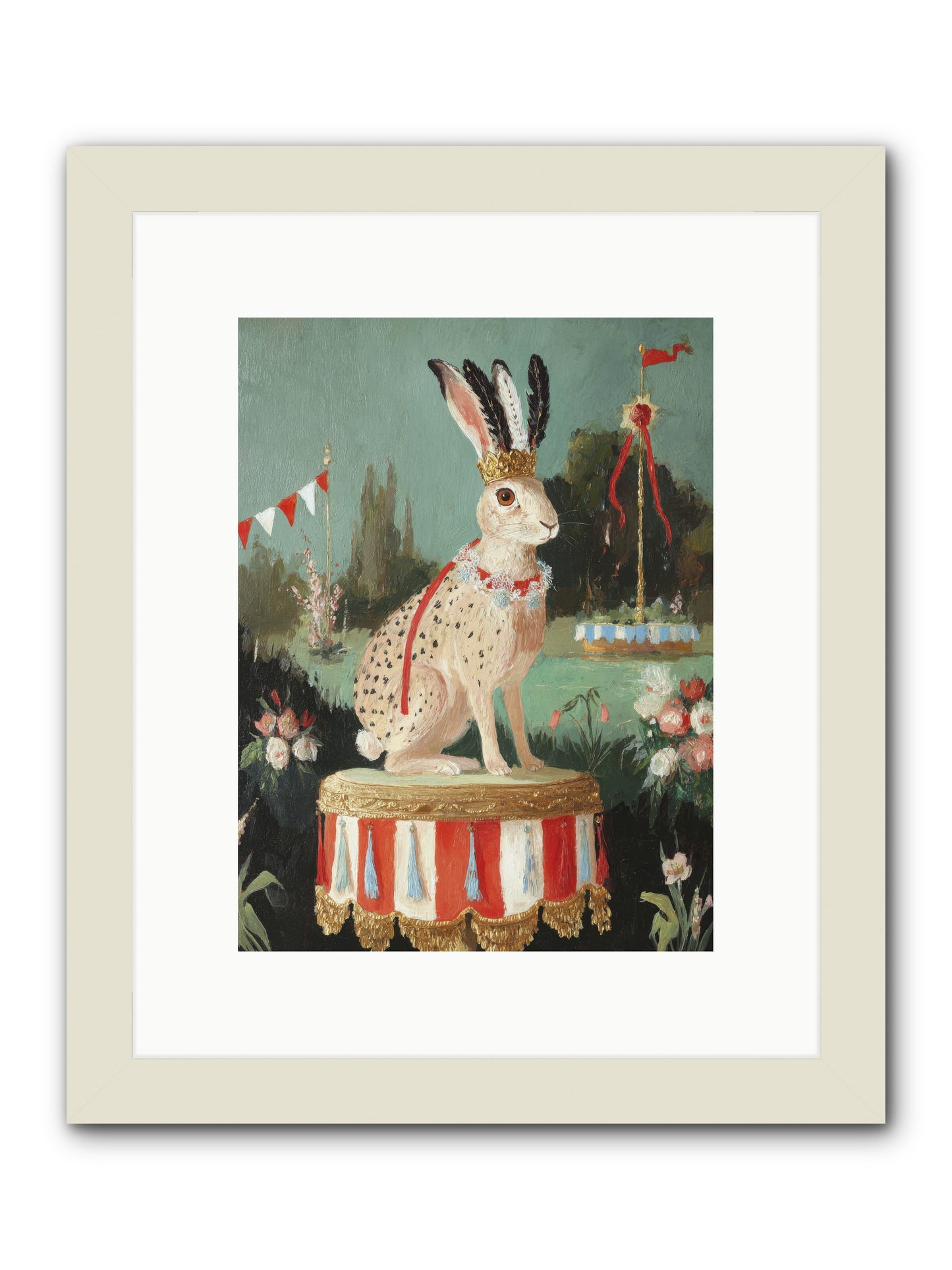 Suspended in Starlight No.2 -- Framed Print - White 9x12