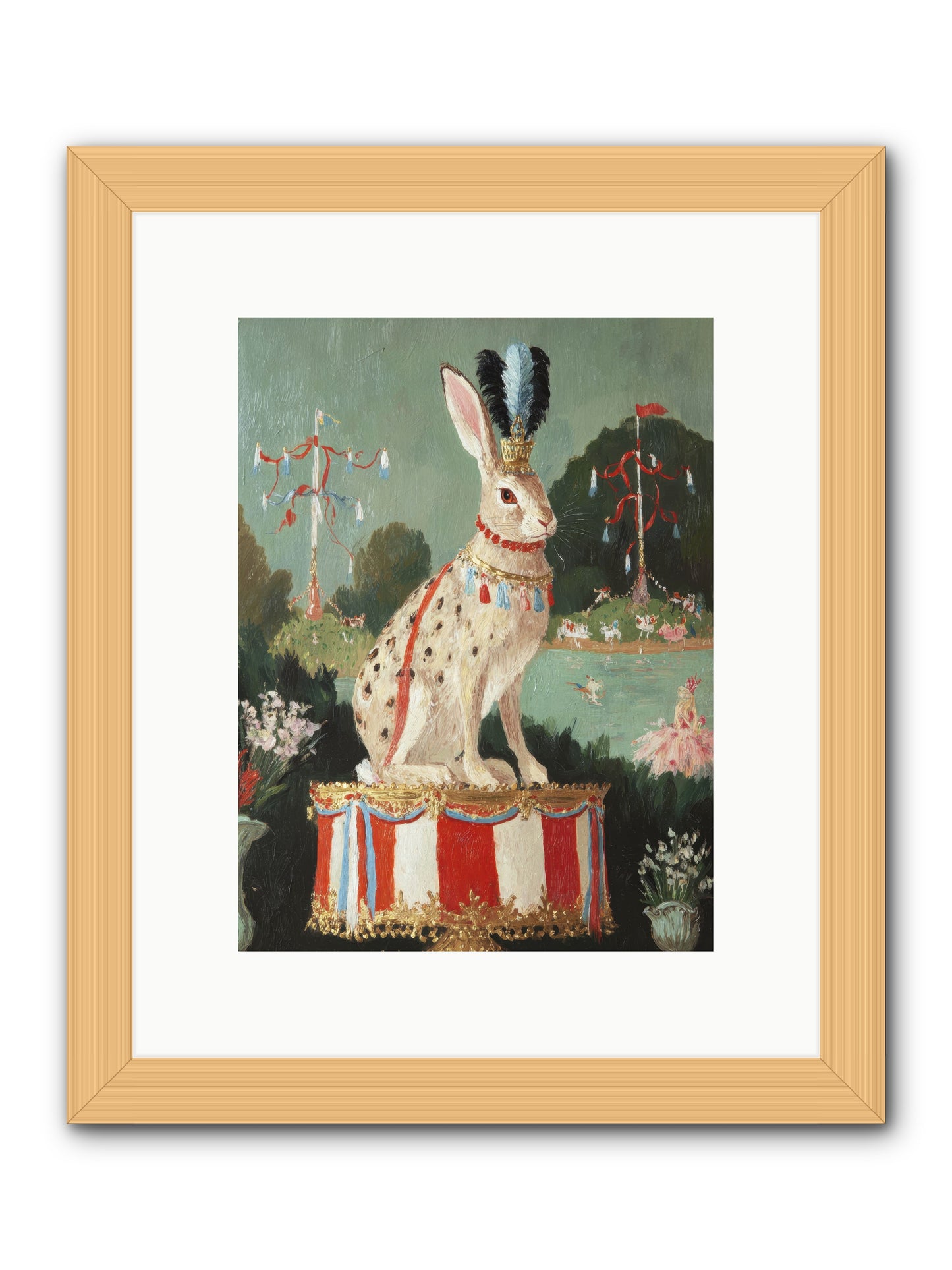 Suspended in Starlight No.3 -- Framed Print - Natural 9x12