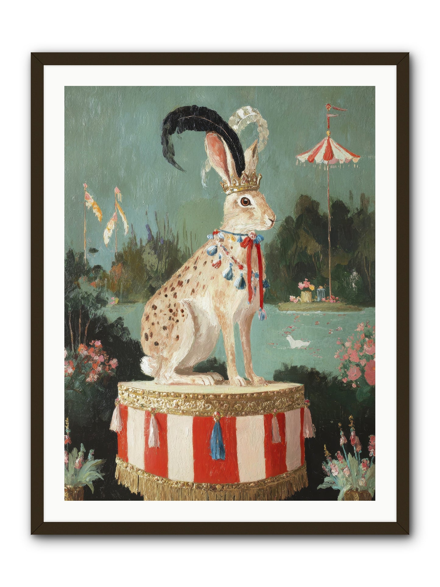 Suspended in Starlight No.4 -- Framed Print - Black 30x40