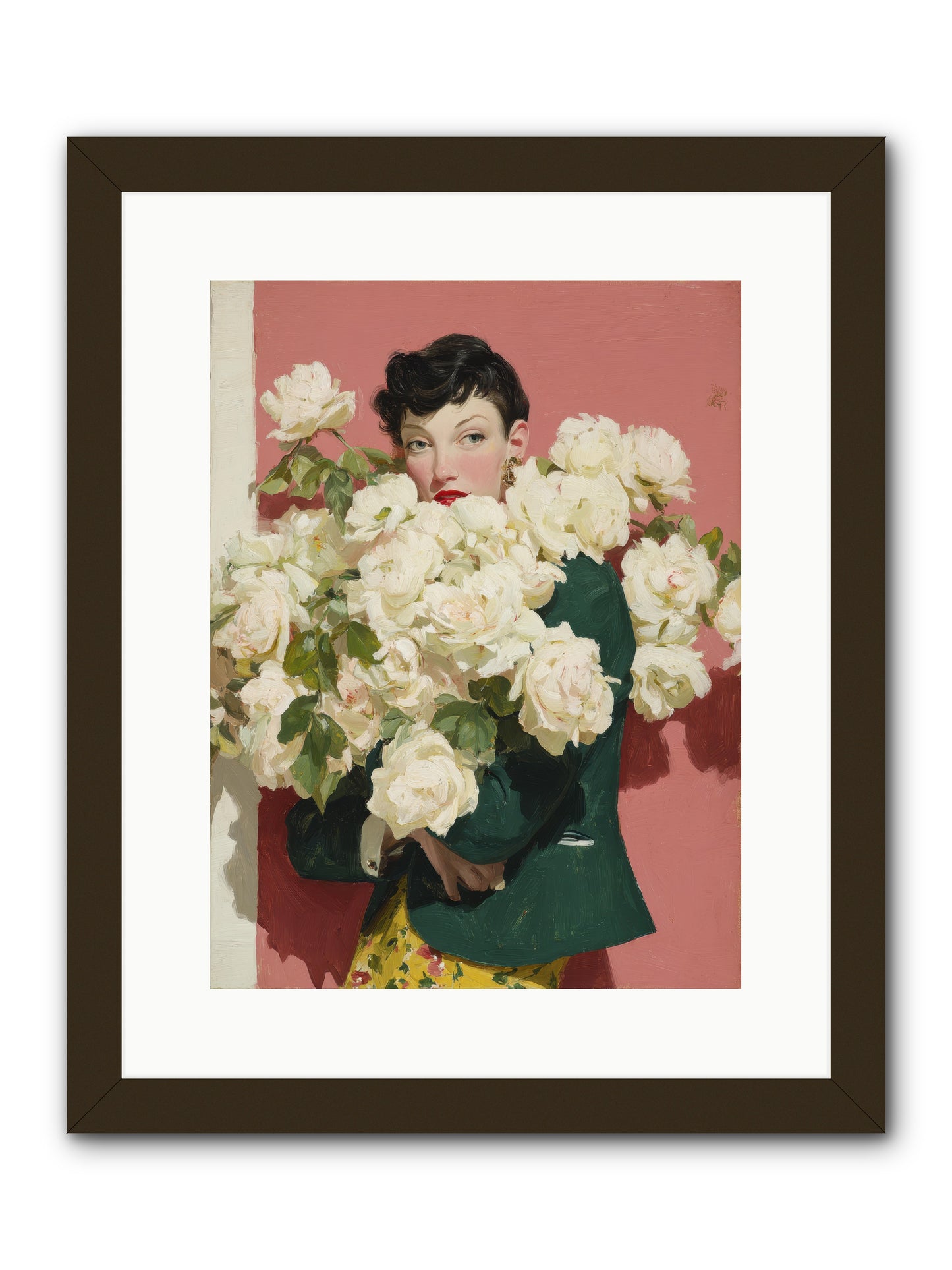 Swan’s Folly & Co. -- Framed Print - Black 12x16
