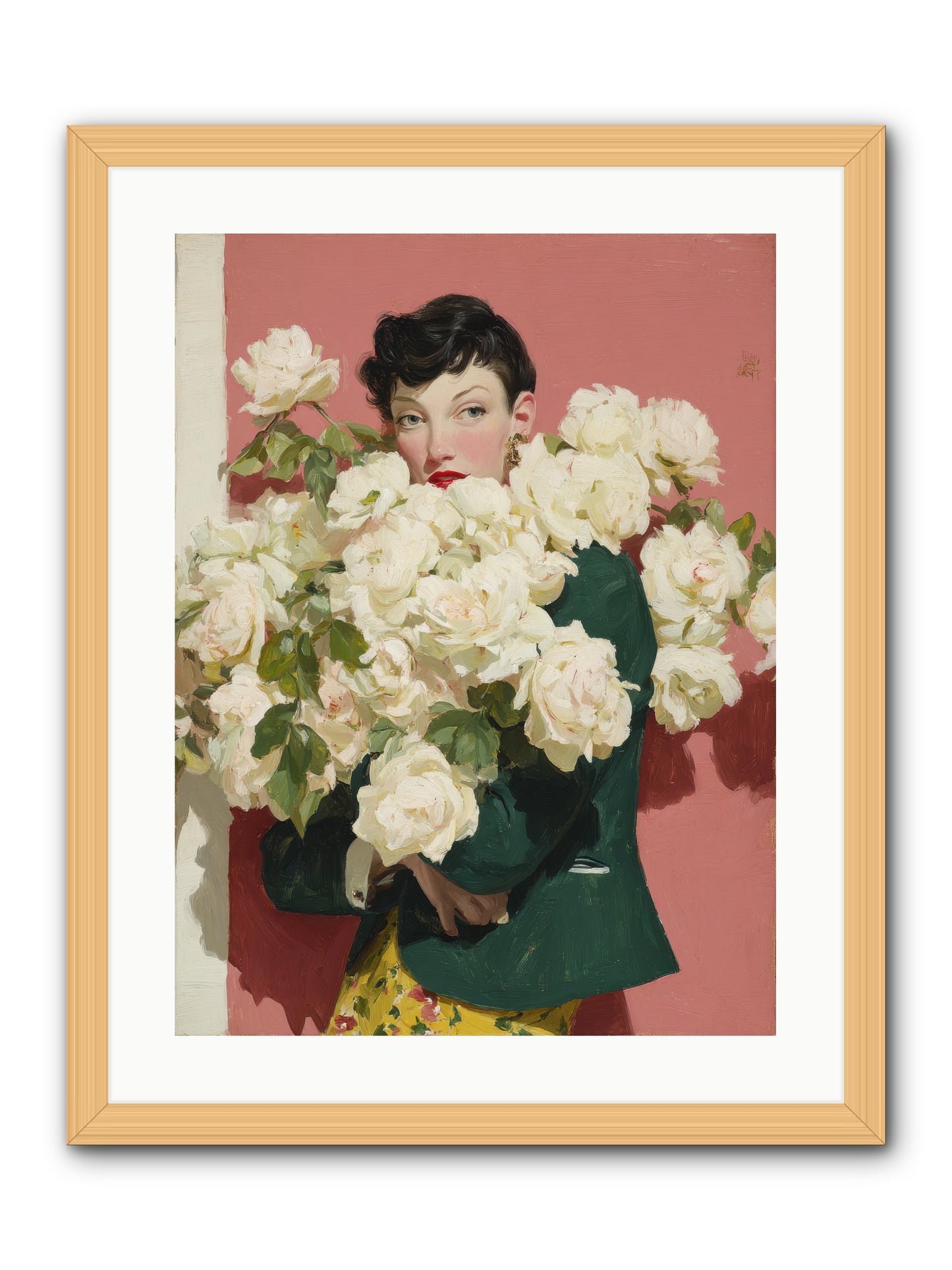 Swan’s Folly & Co. -- Framed Print - Natural 18x24