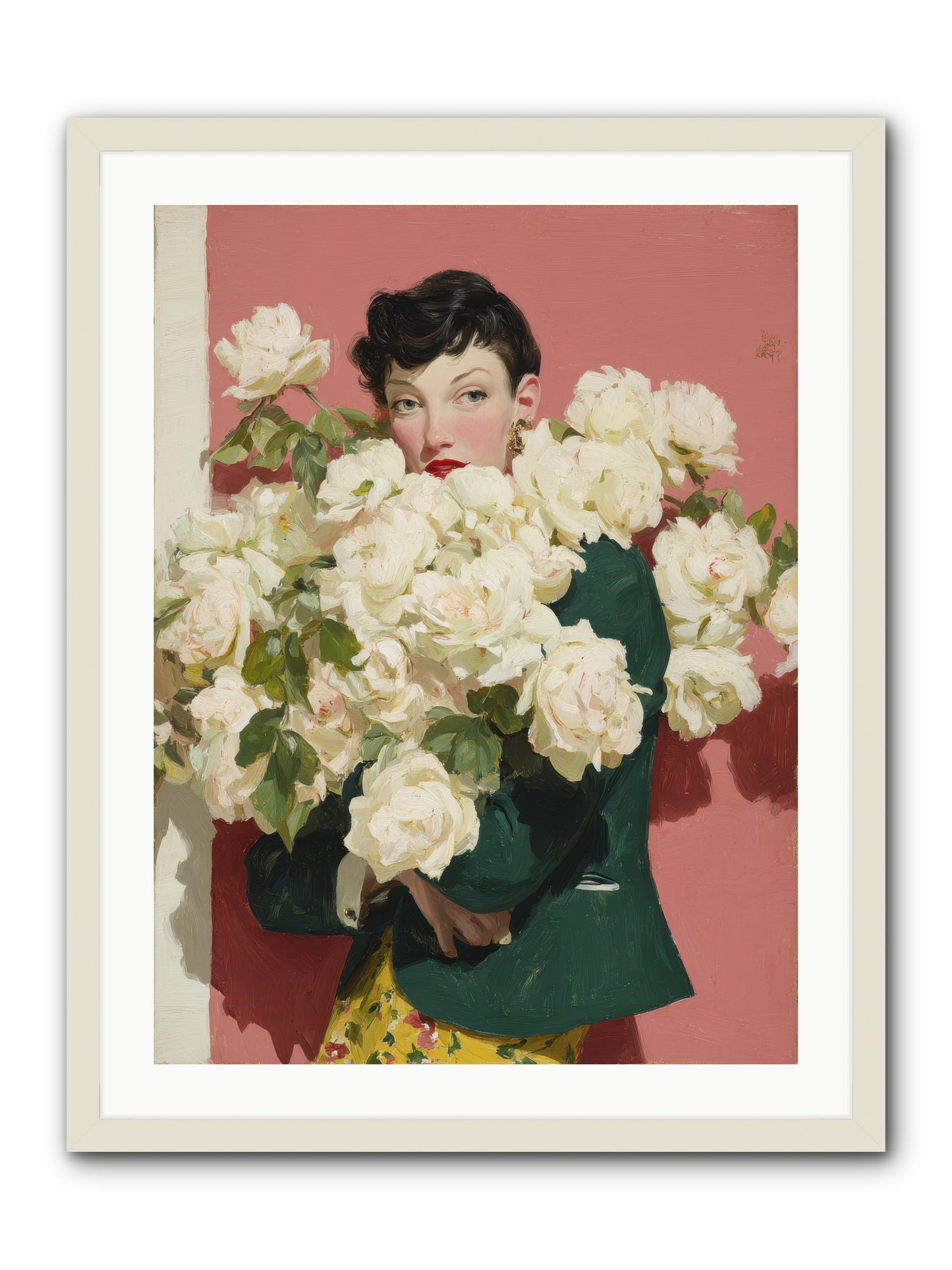 Swan’s Folly & Co. -- Framed Print - White 24x32