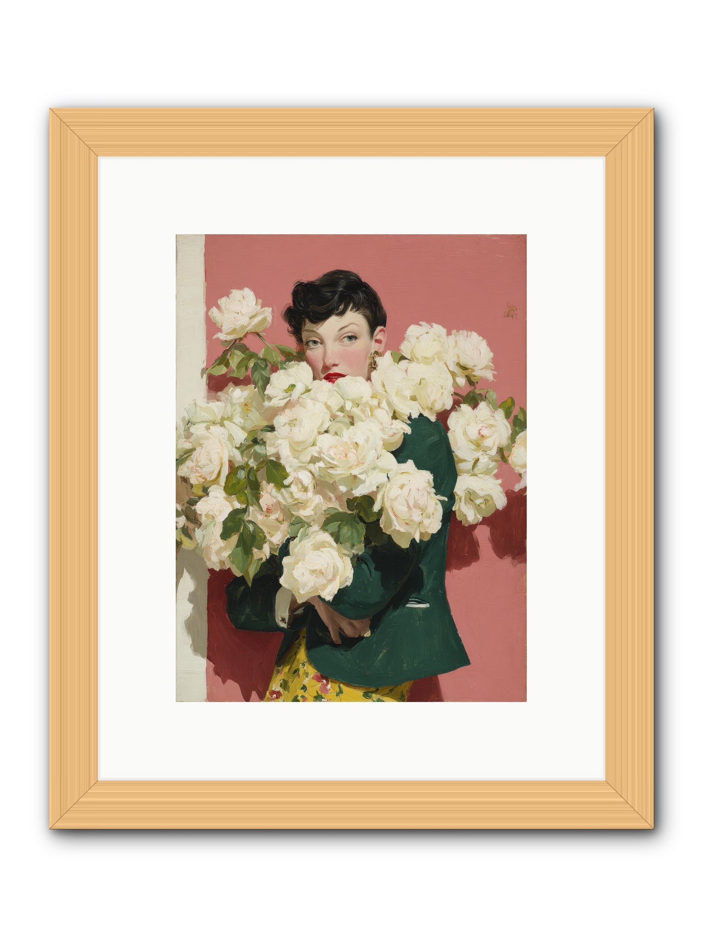Swan’s Folly & Co. -- Framed Print - Natural 9x12