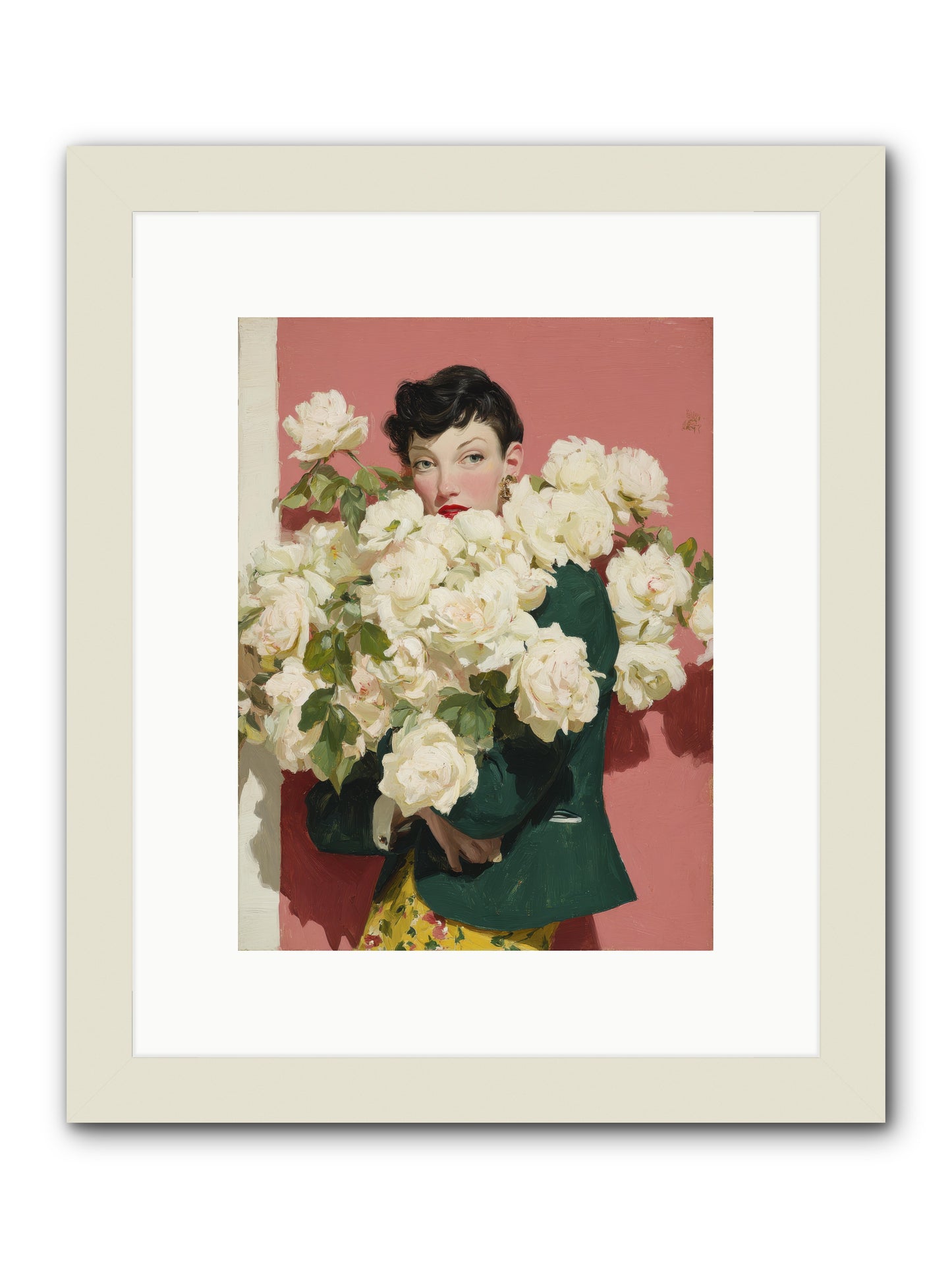 Swan’s Folly & Co. -- Framed Print - White 9x12