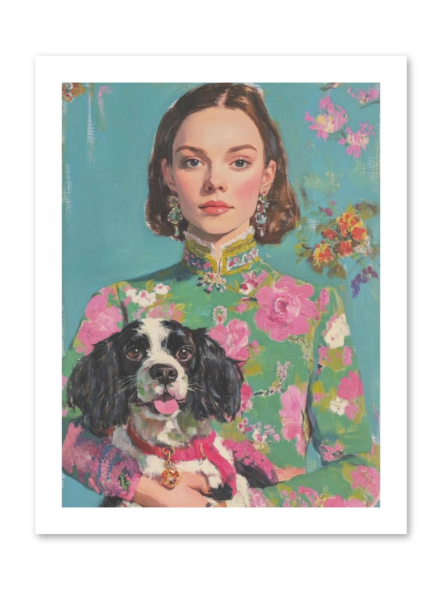 Sweet Darling Mine -- Paper Print 12x16