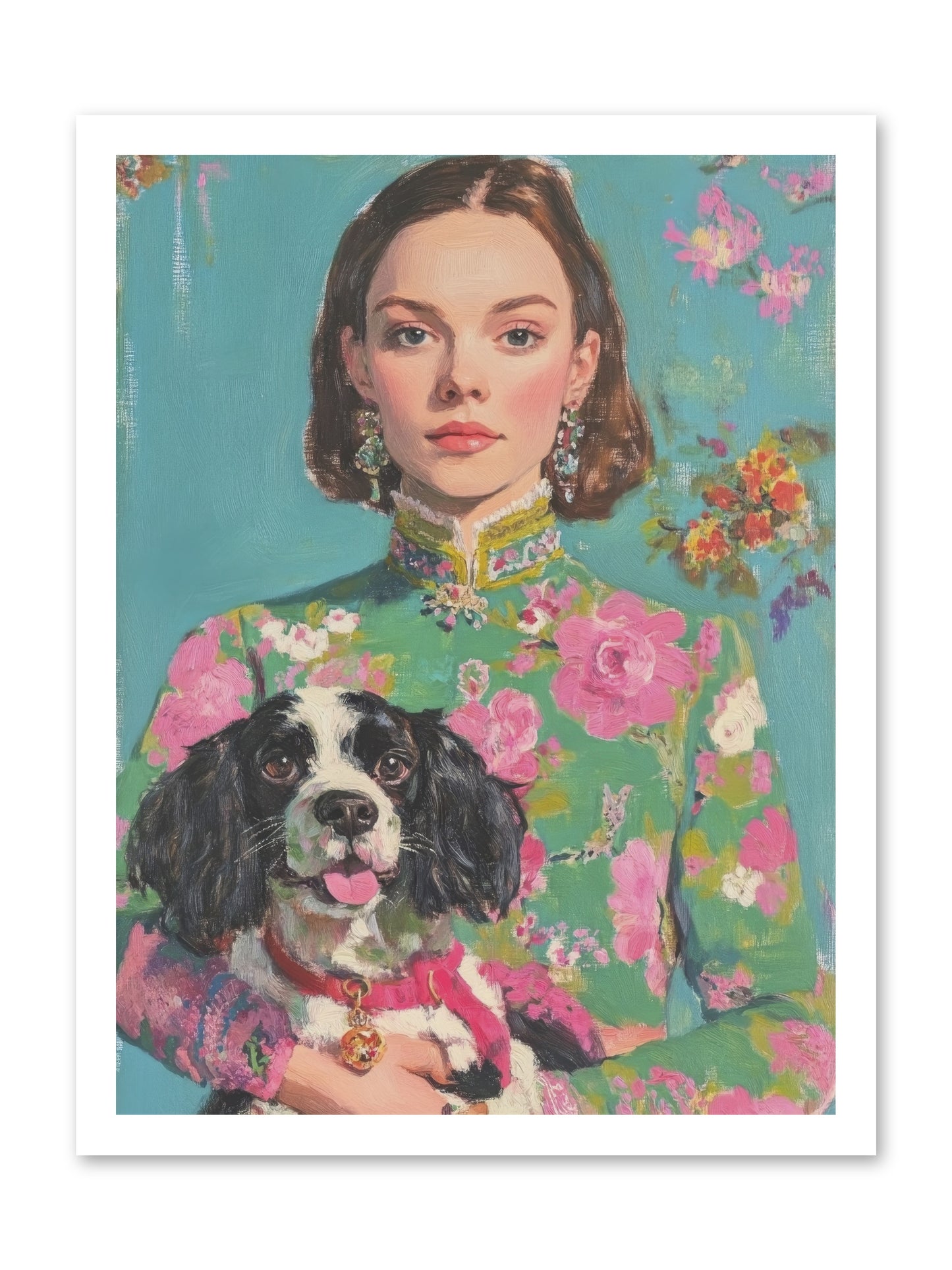 Sweet Darling Mine -- Loose Canvas Print 18x24