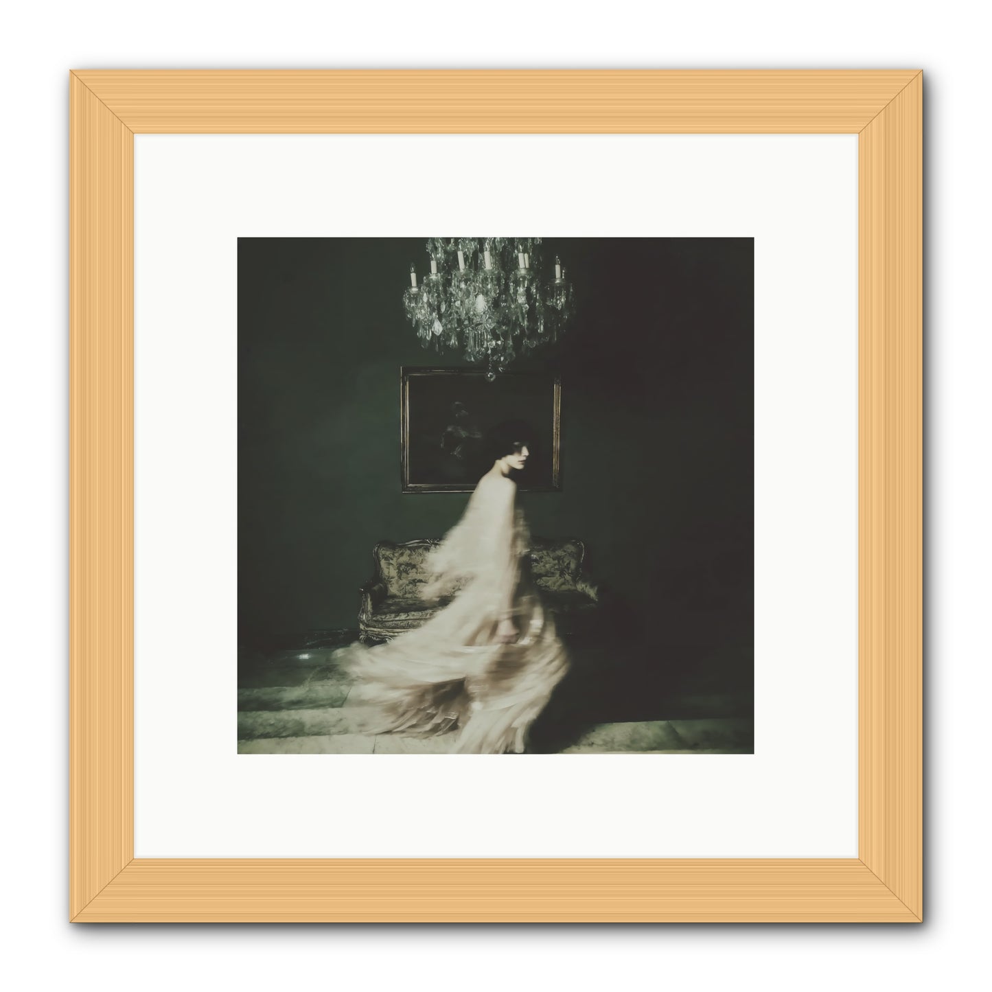 Sweet Defiance -- Framed Print - Natural 10x10