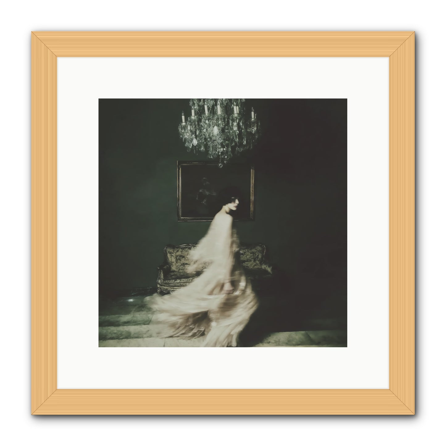 Sweet Defiance -- Framed Print - Natural 12x12