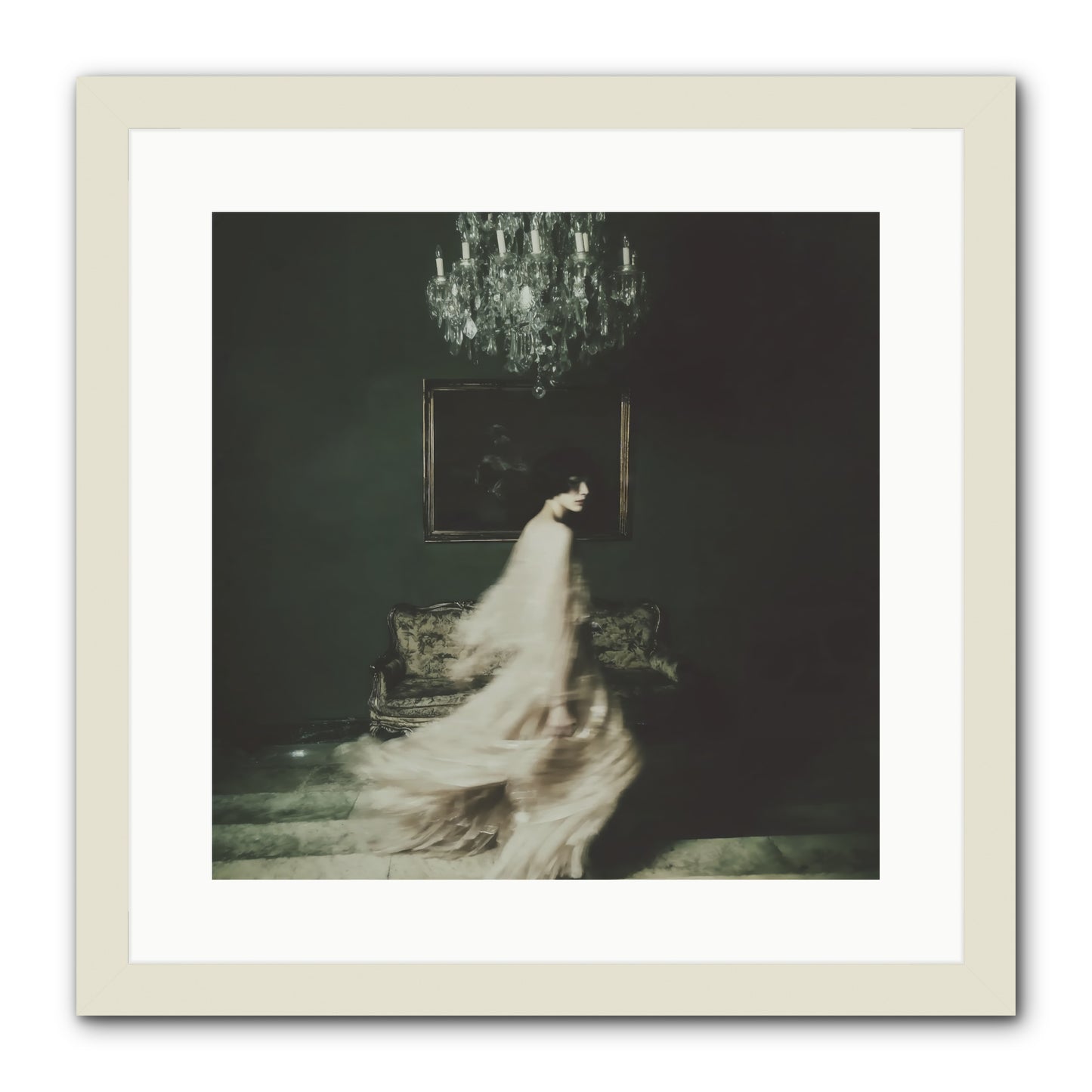 Sweet Defiance -- Framed Print - White 16x16