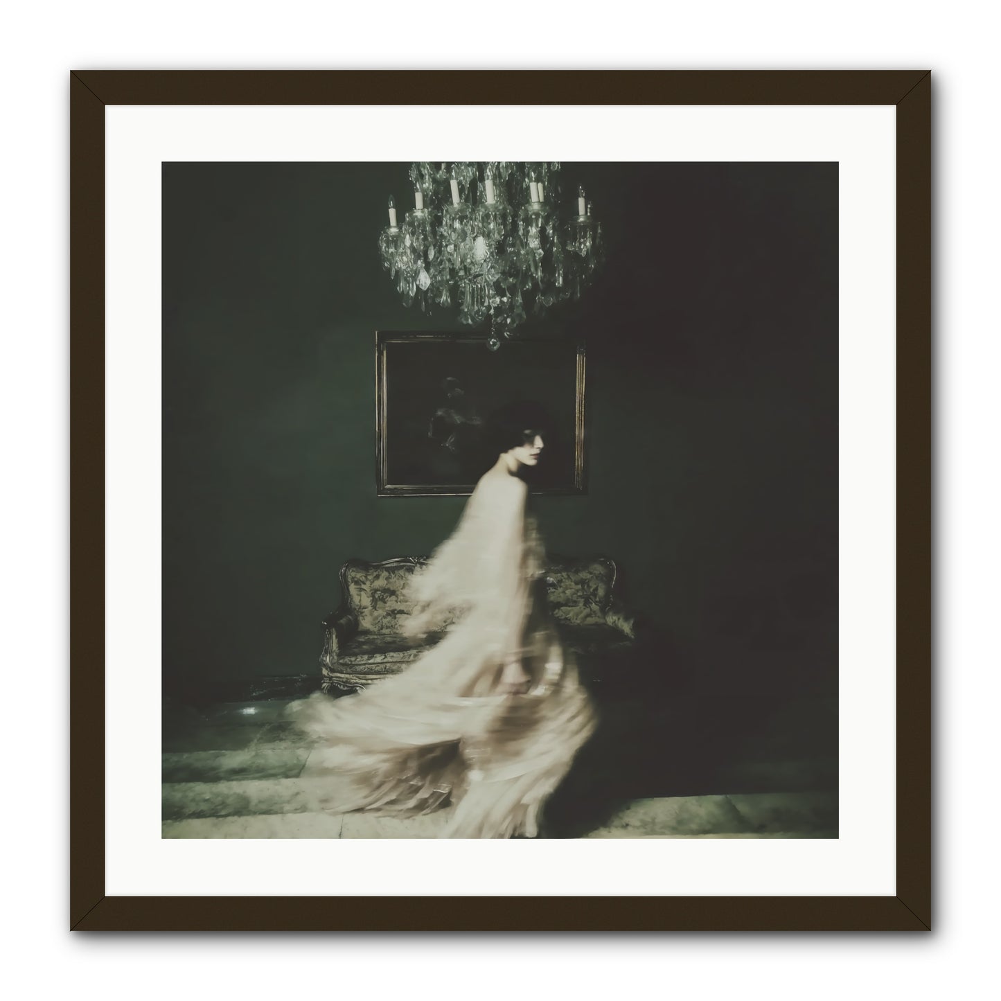 Sweet Defiance -- Framed Print - Black 24x24