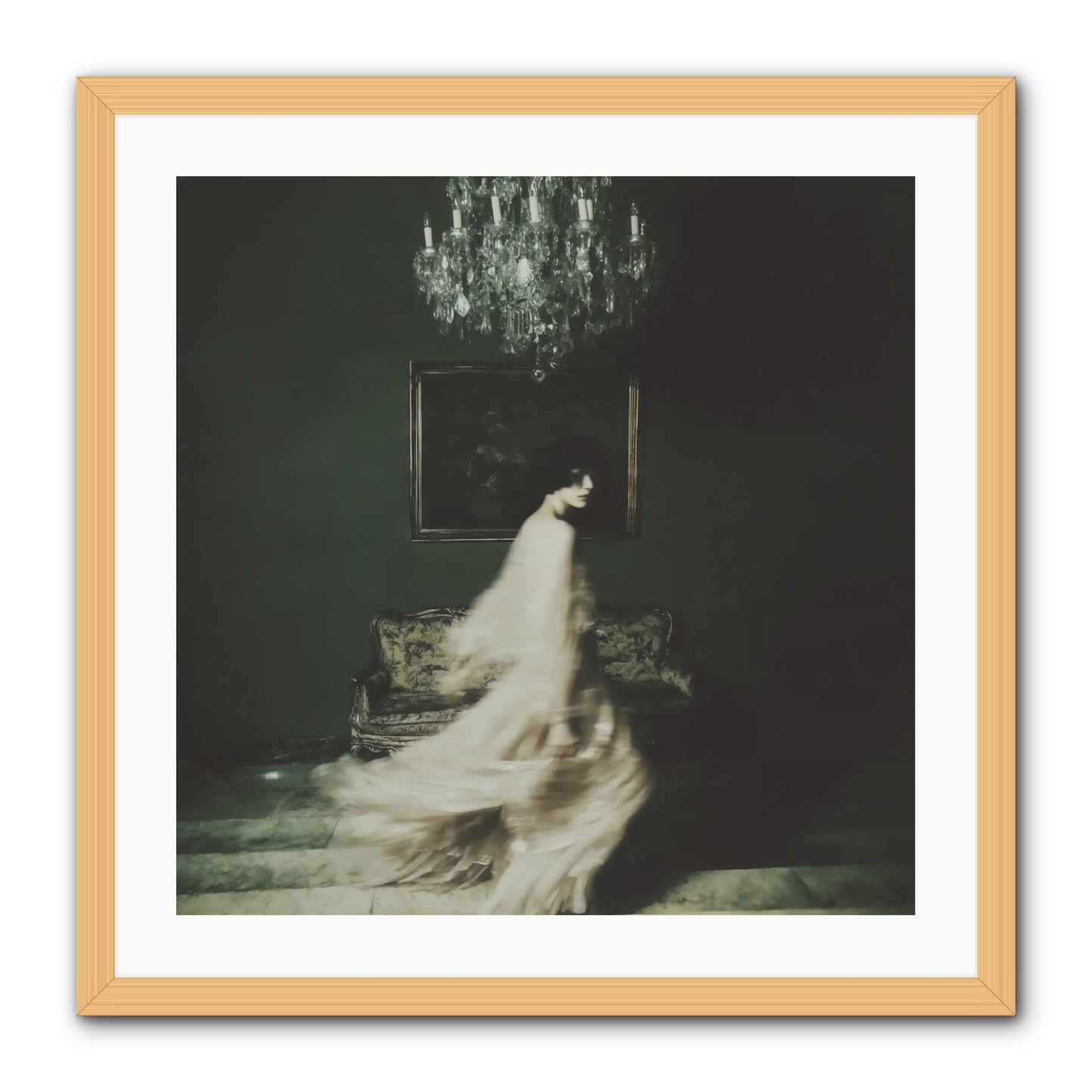 Sweet Defiance -- Framed Print - Natural 24x24