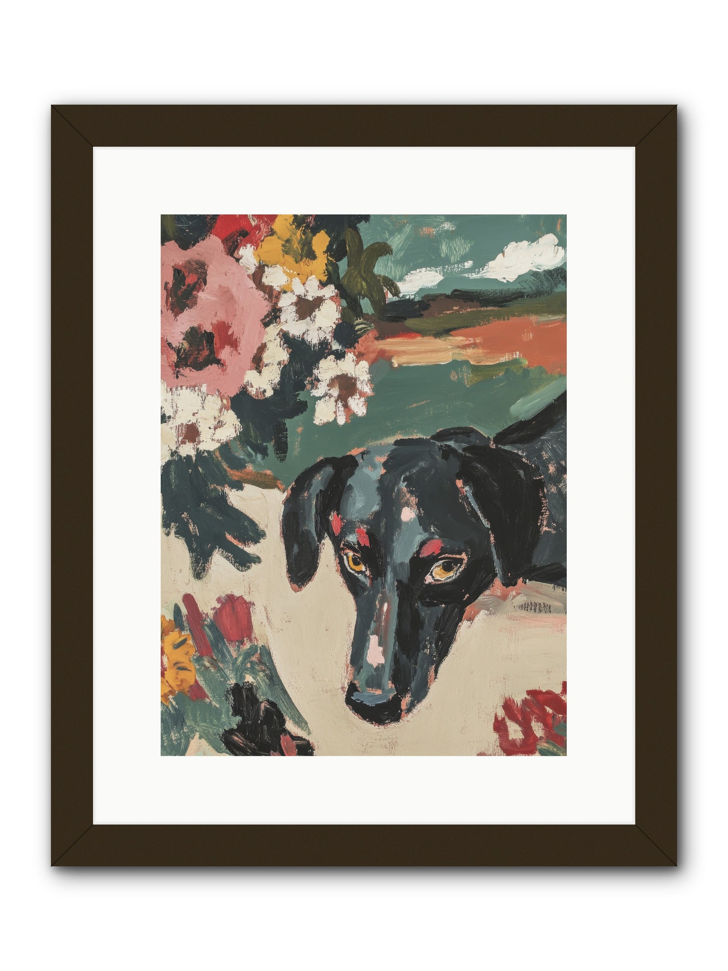 Sweet Dreams -- Framed Print - Black 12x16