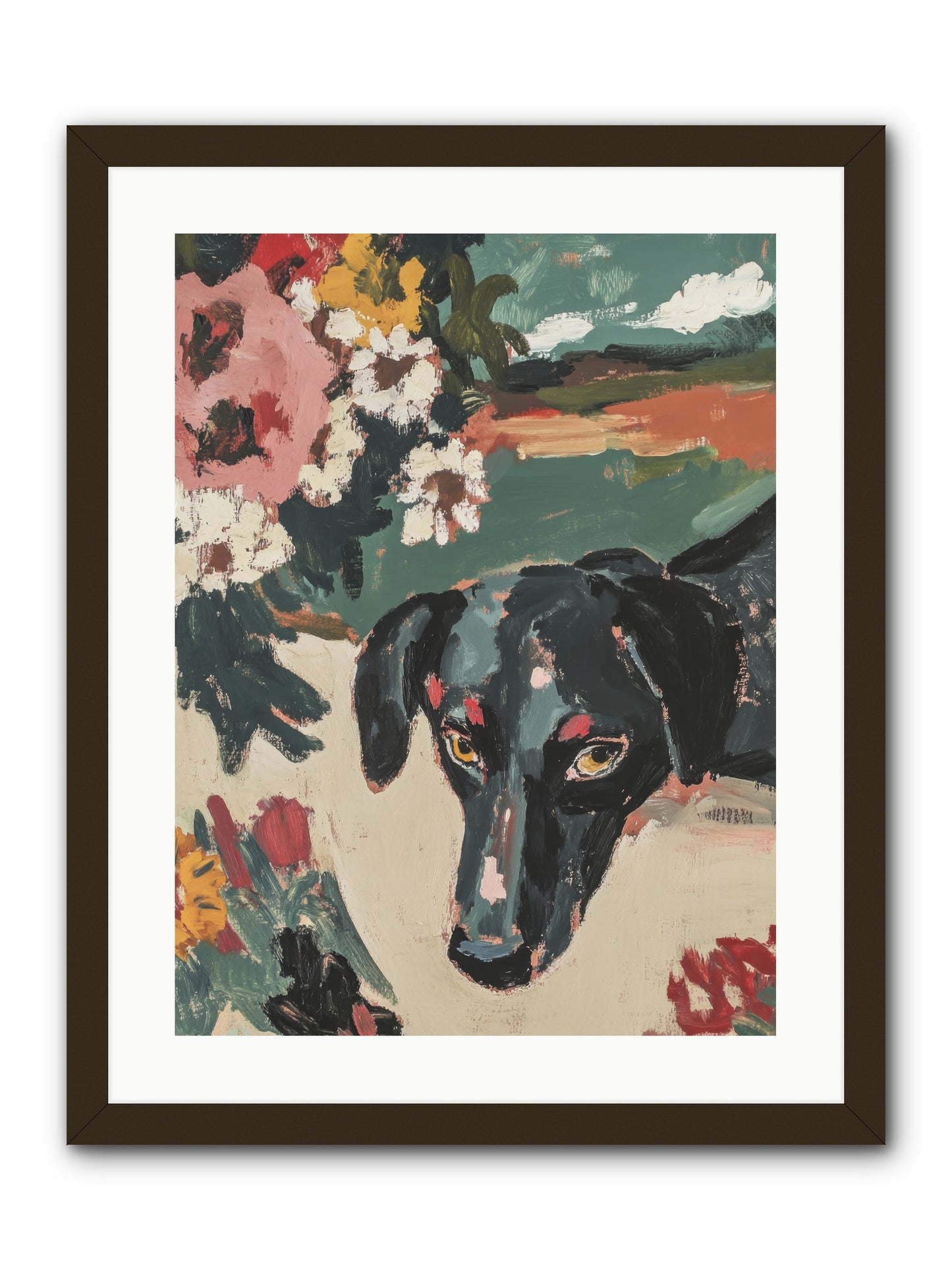 Sweet Dreams -- Framed Print - Black 18x24