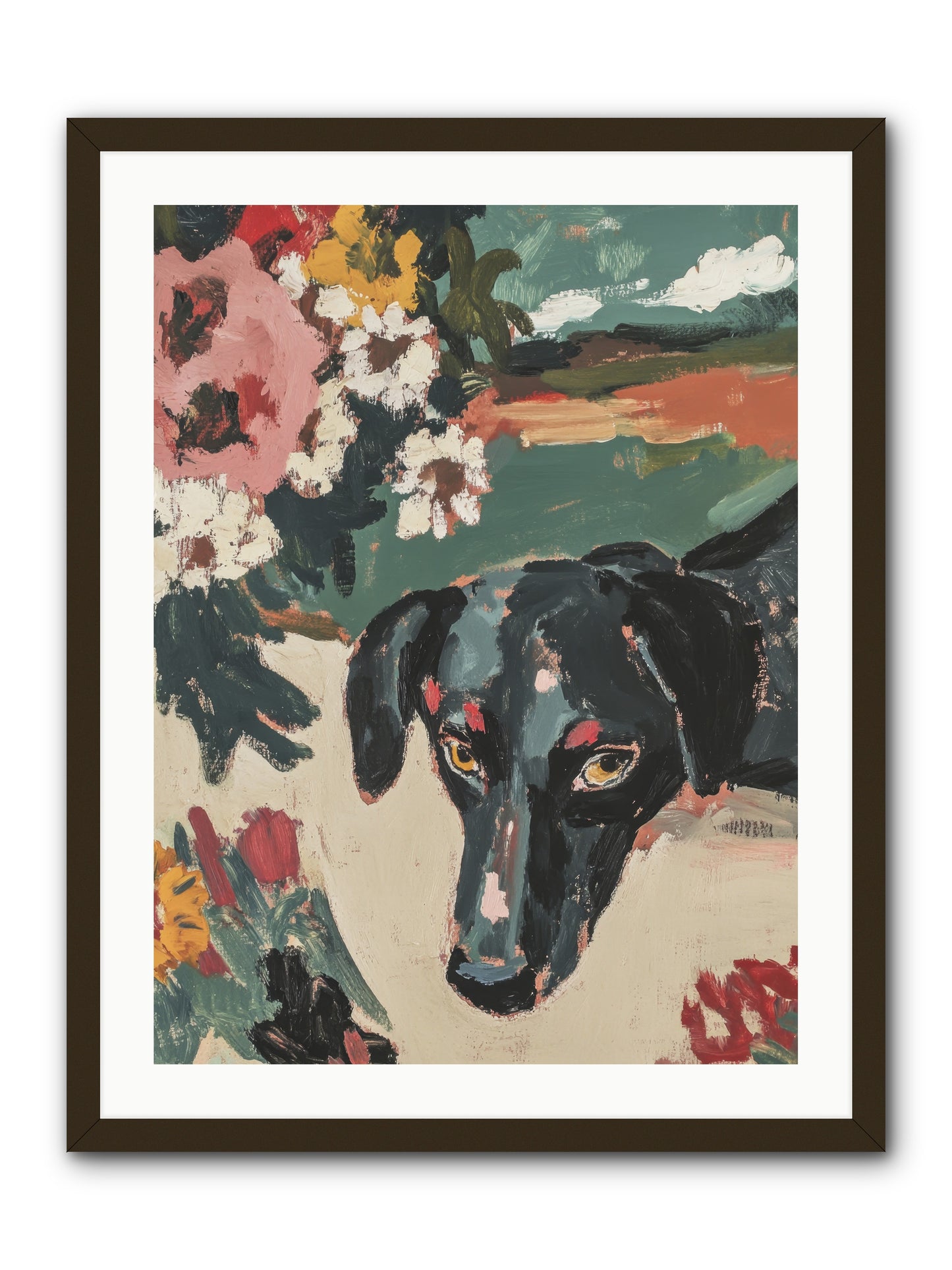 Sweet Dreams -- Framed Print - Black 24x32
