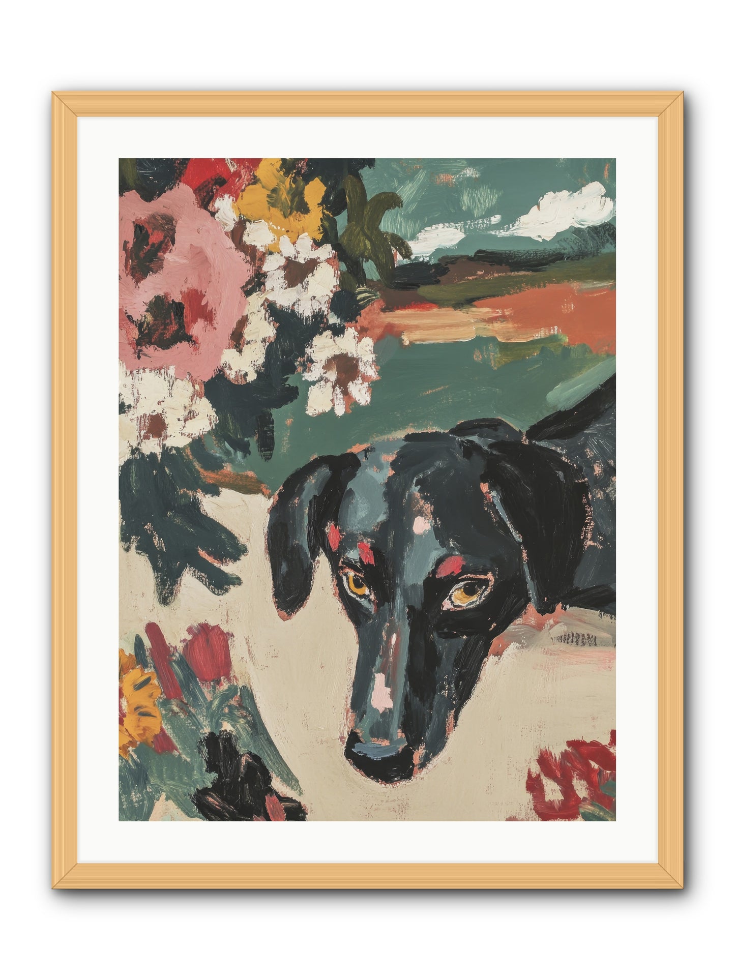 Sweet Dreams -- Framed Print - Natural 24x32