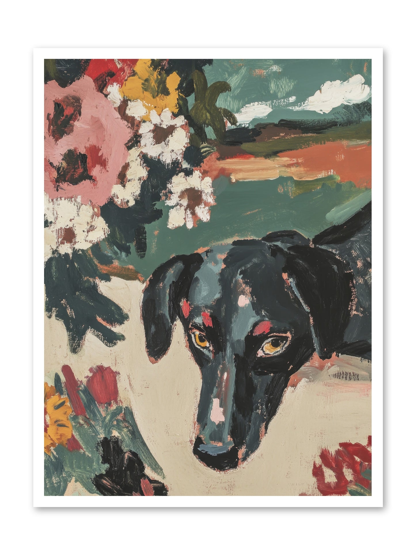 Sweet Dreams -- Loose Canvas Print 30x40