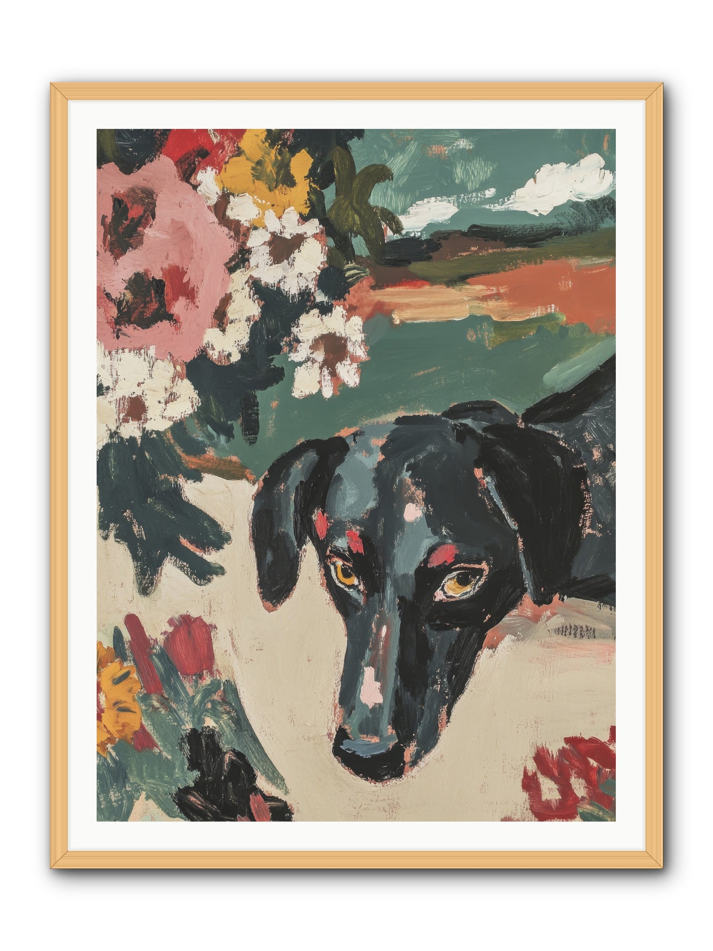 Sweet Dreams -- Framed Print - Natural 36x48