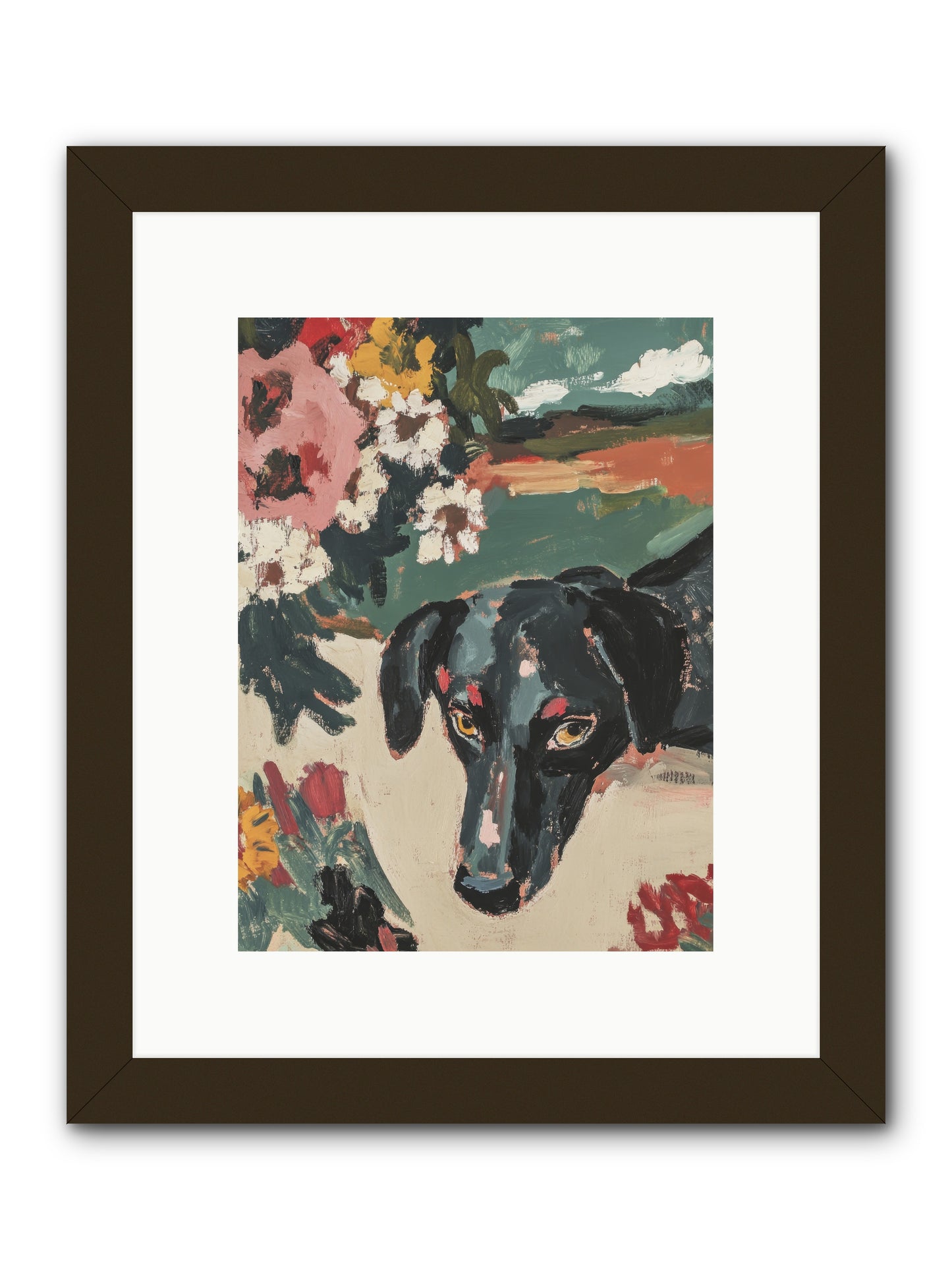 Sweet Dreams -- Framed Print - Black 9x12