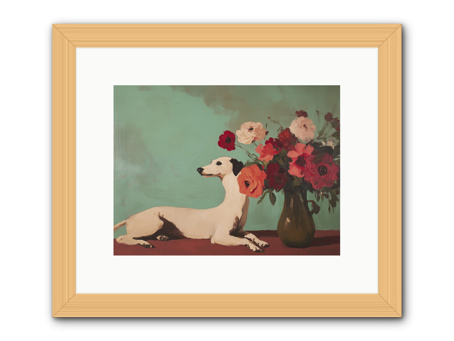 Sweet Dreams Keeper -- Framed Print - Natural 12x9