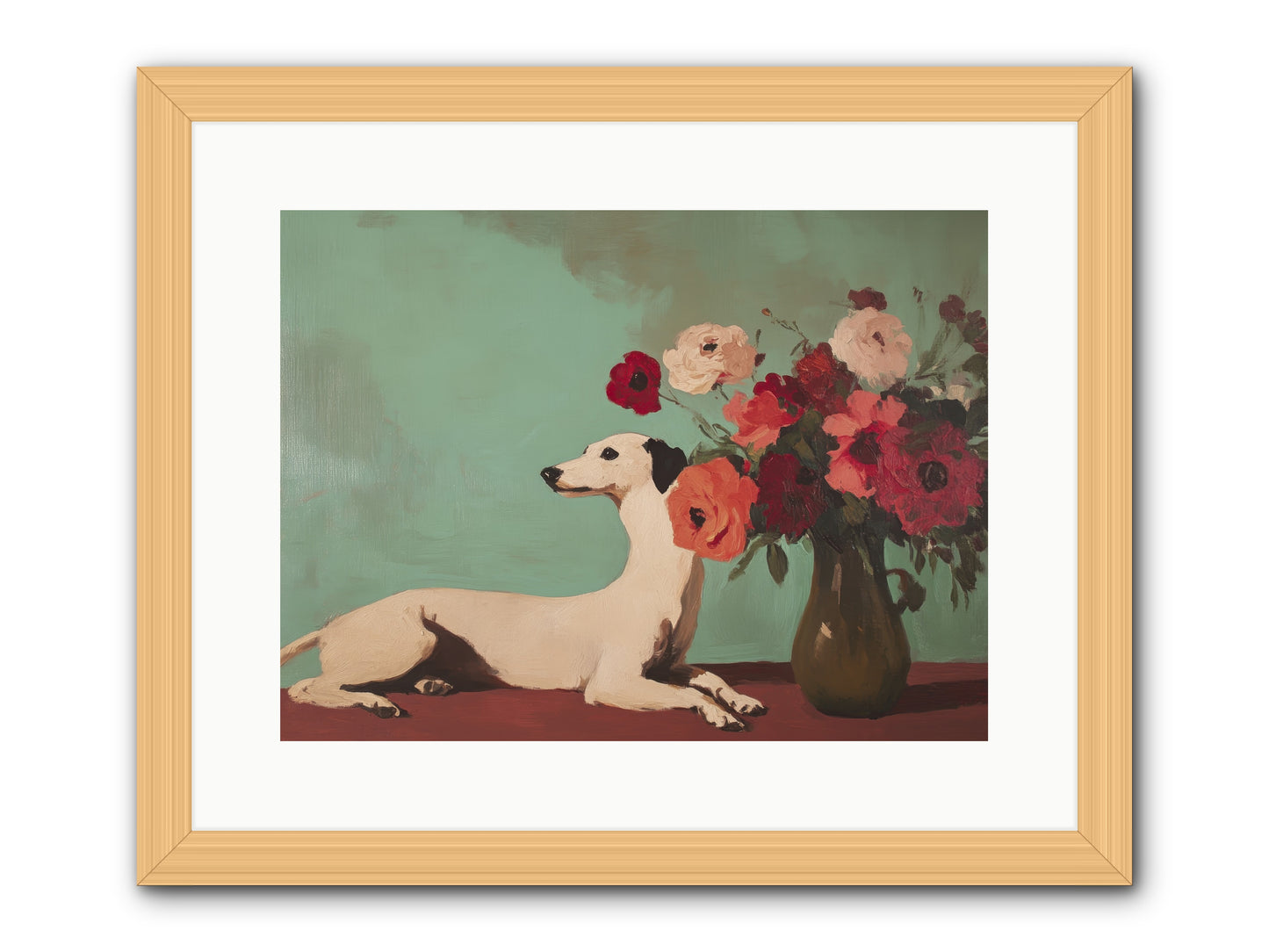 Sweet Dreams Keeper -- Framed Print - Natural 16x12