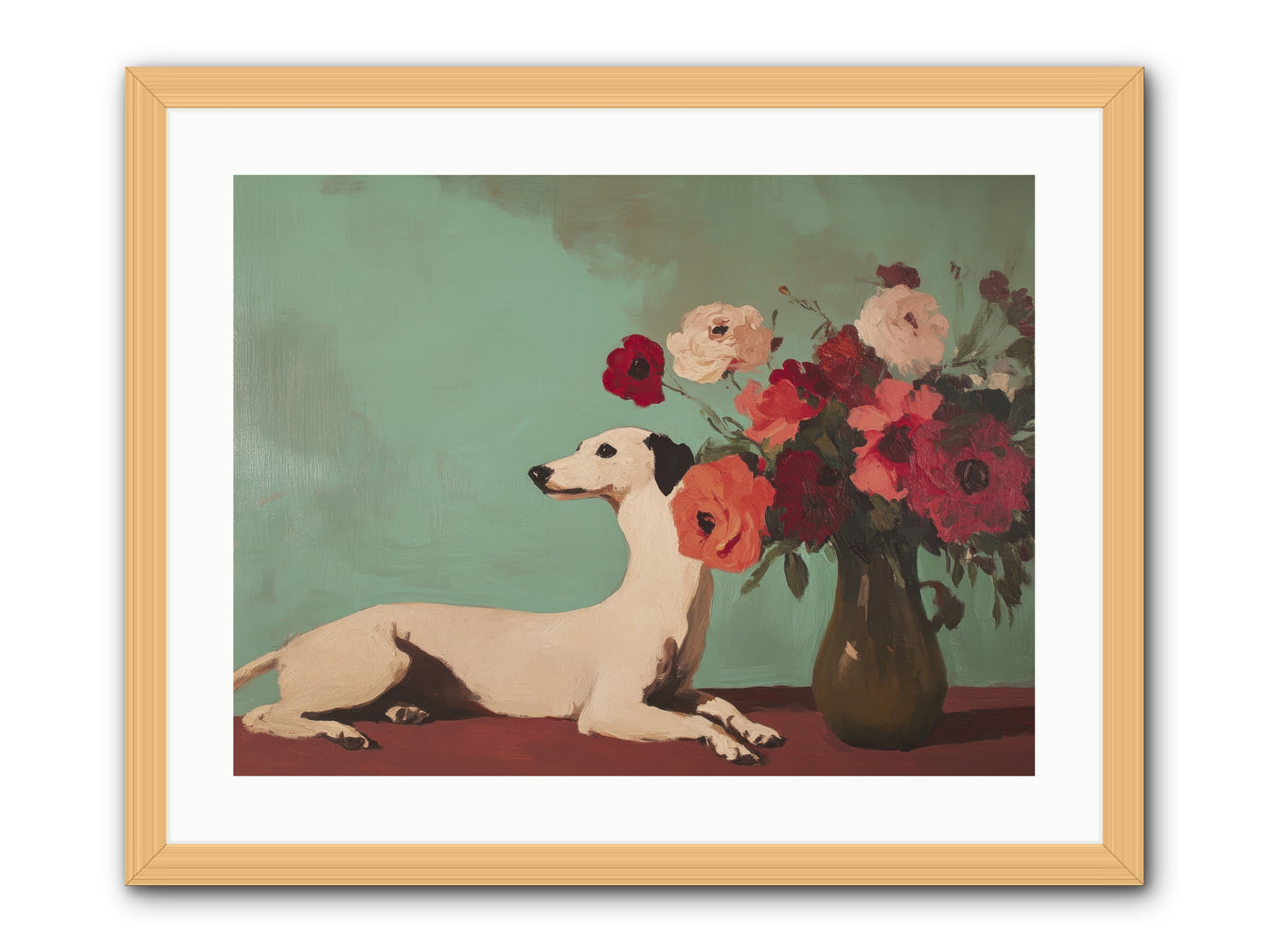 Sweet Dreams Keeper -- Framed Print - Natural 24x18