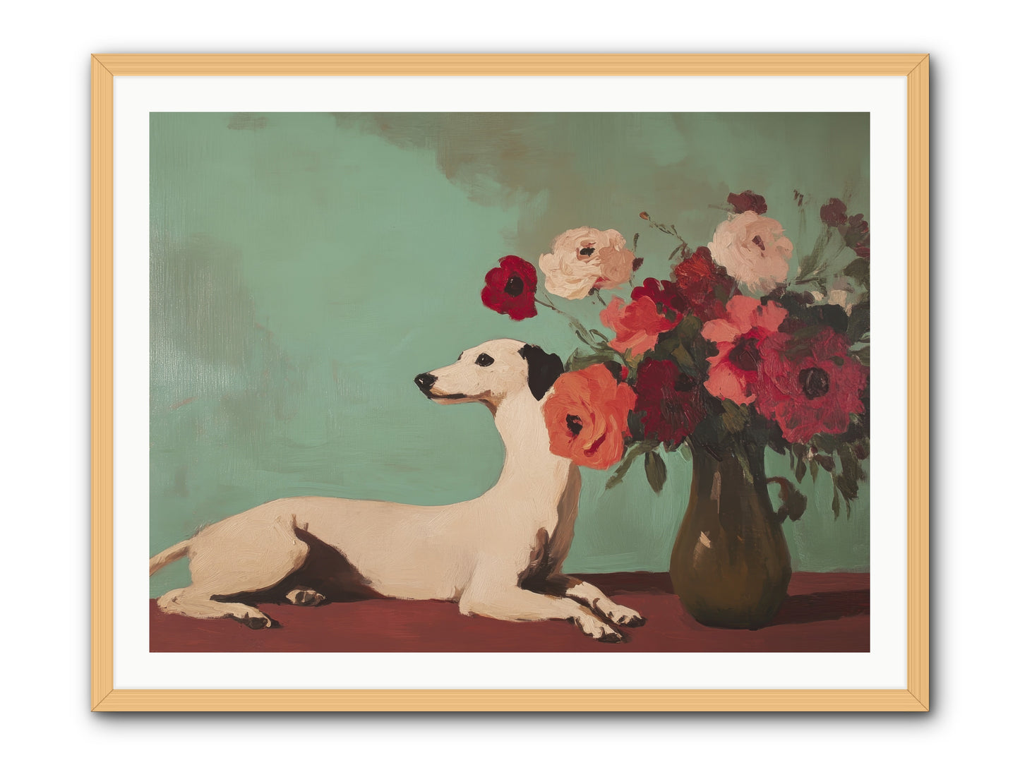 Sweet Dreams Keeper -- Framed Print - Natural 40x30