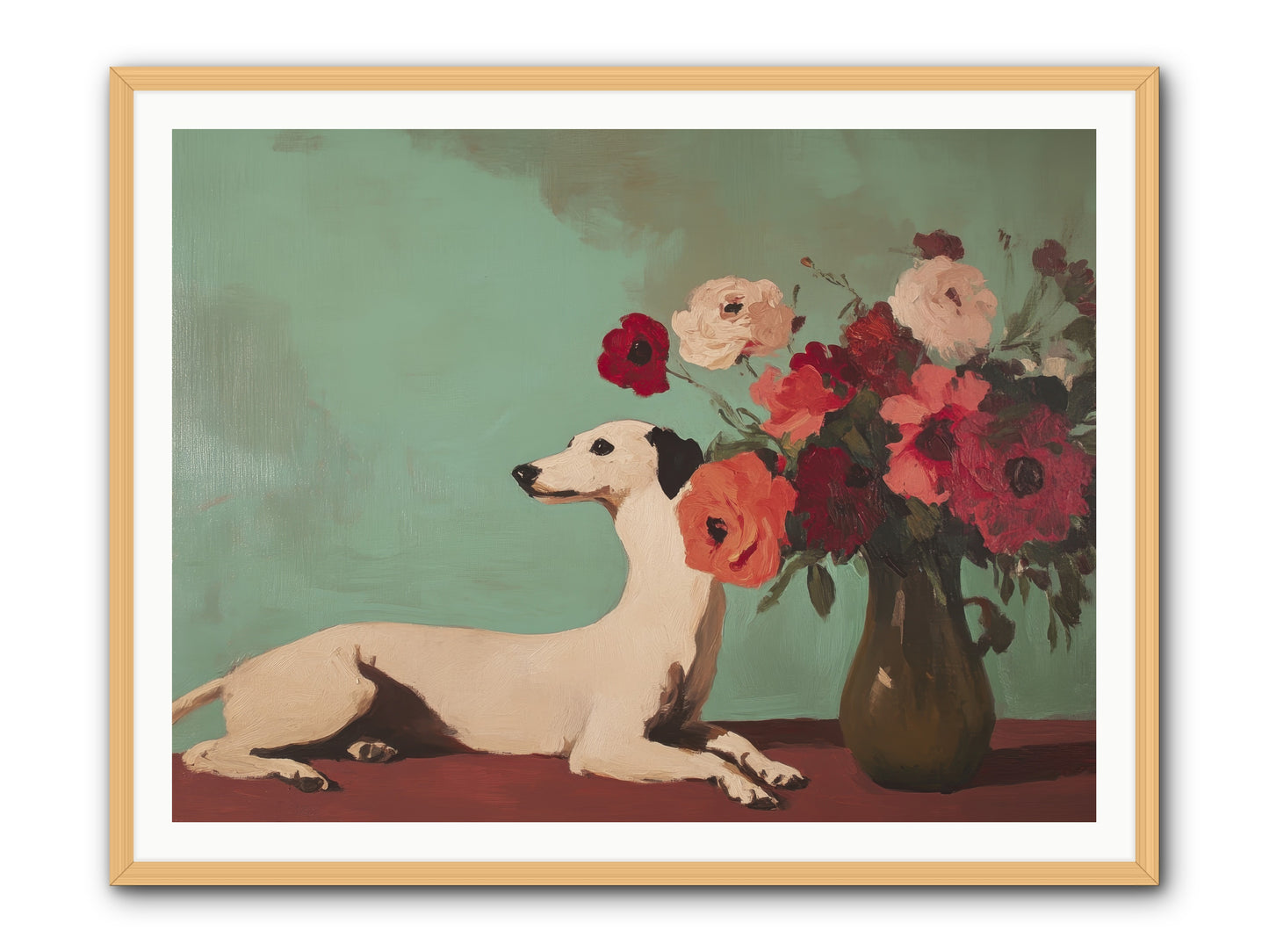 Sweet Dreams Keeper -- Framed Print - Natural 48x36