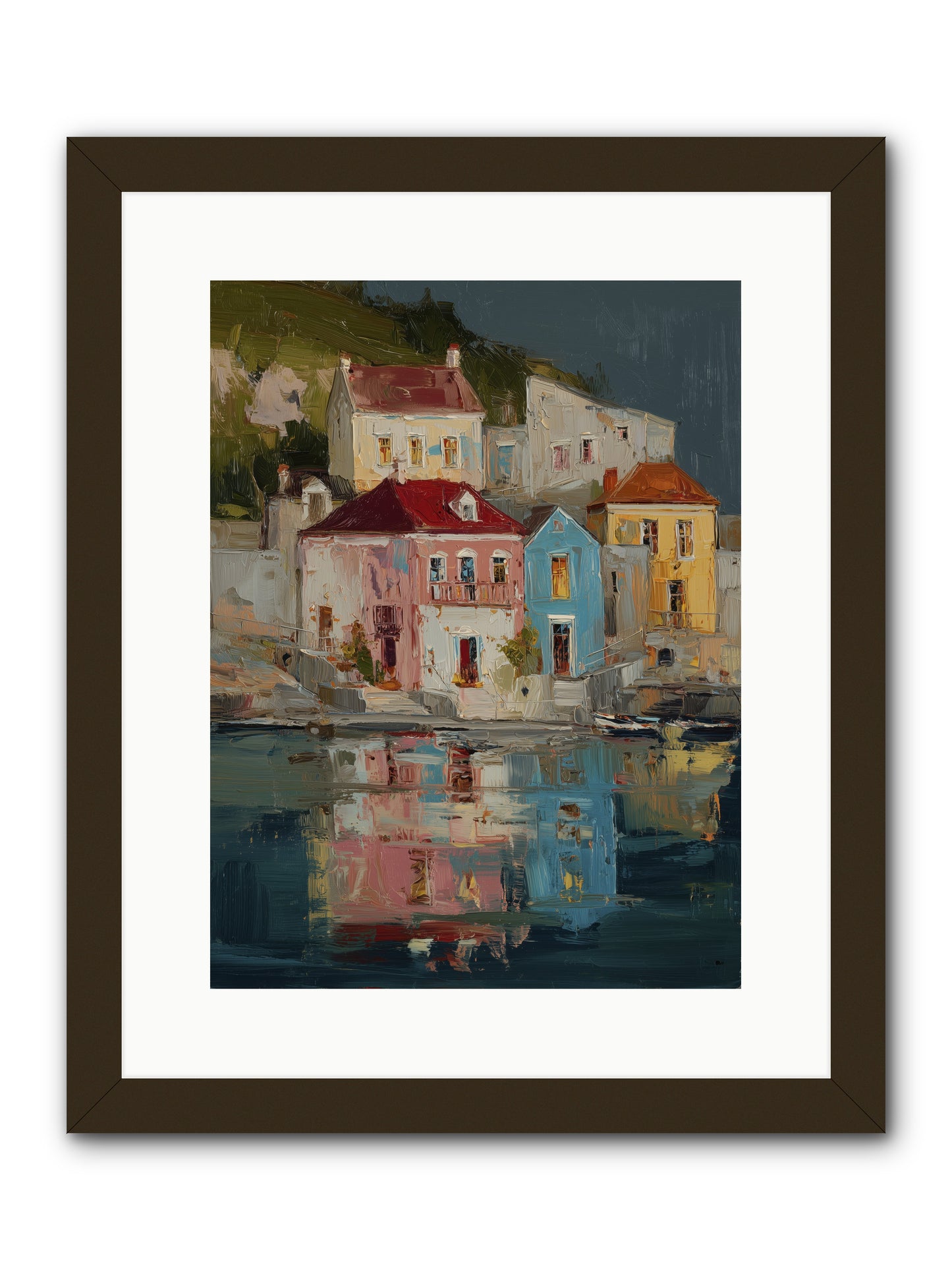 Sweet Hour Before -- Framed Print - Black 12x16