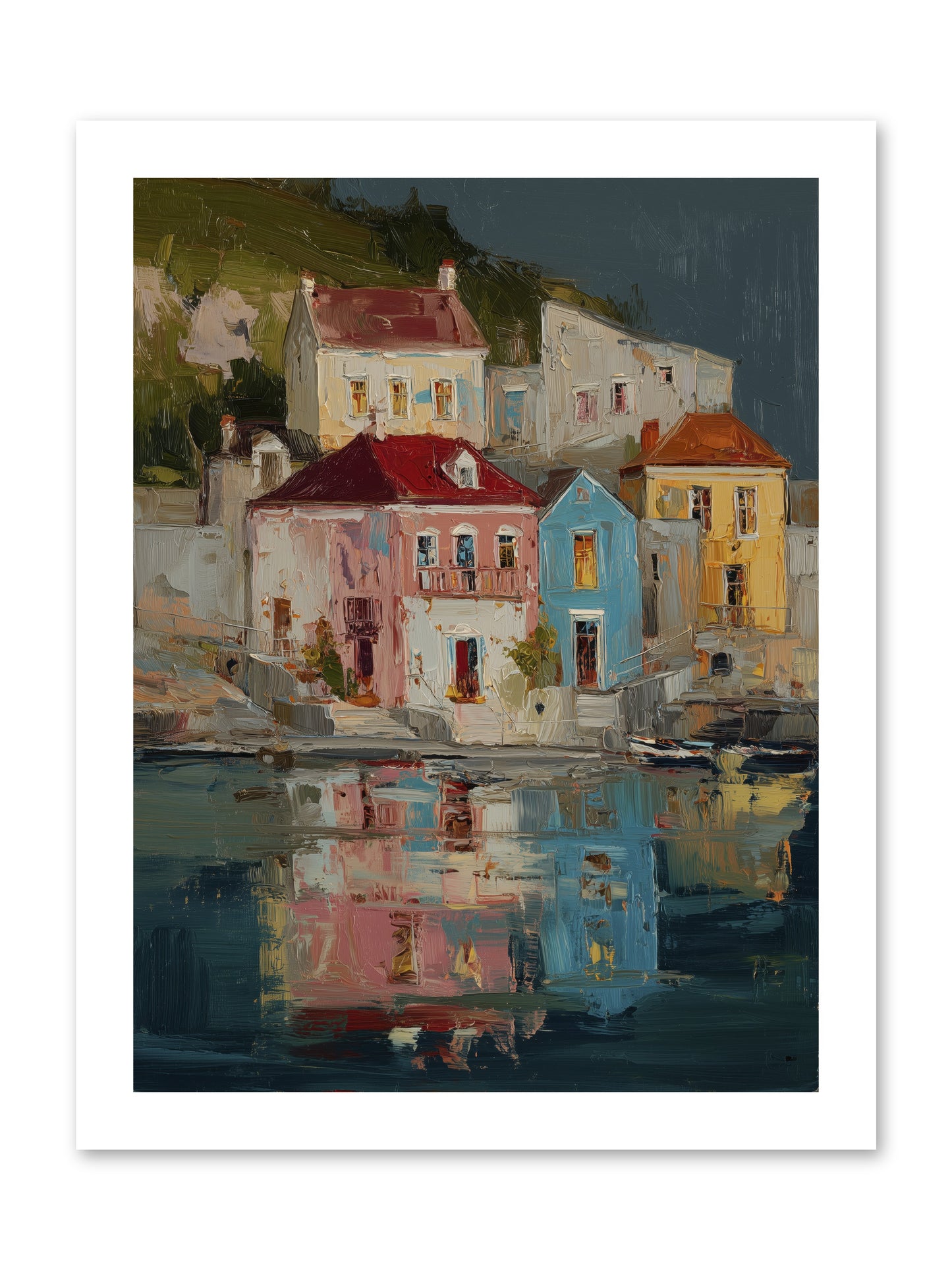 Sweet Hour Before -- Loose Canvas Print 12x16