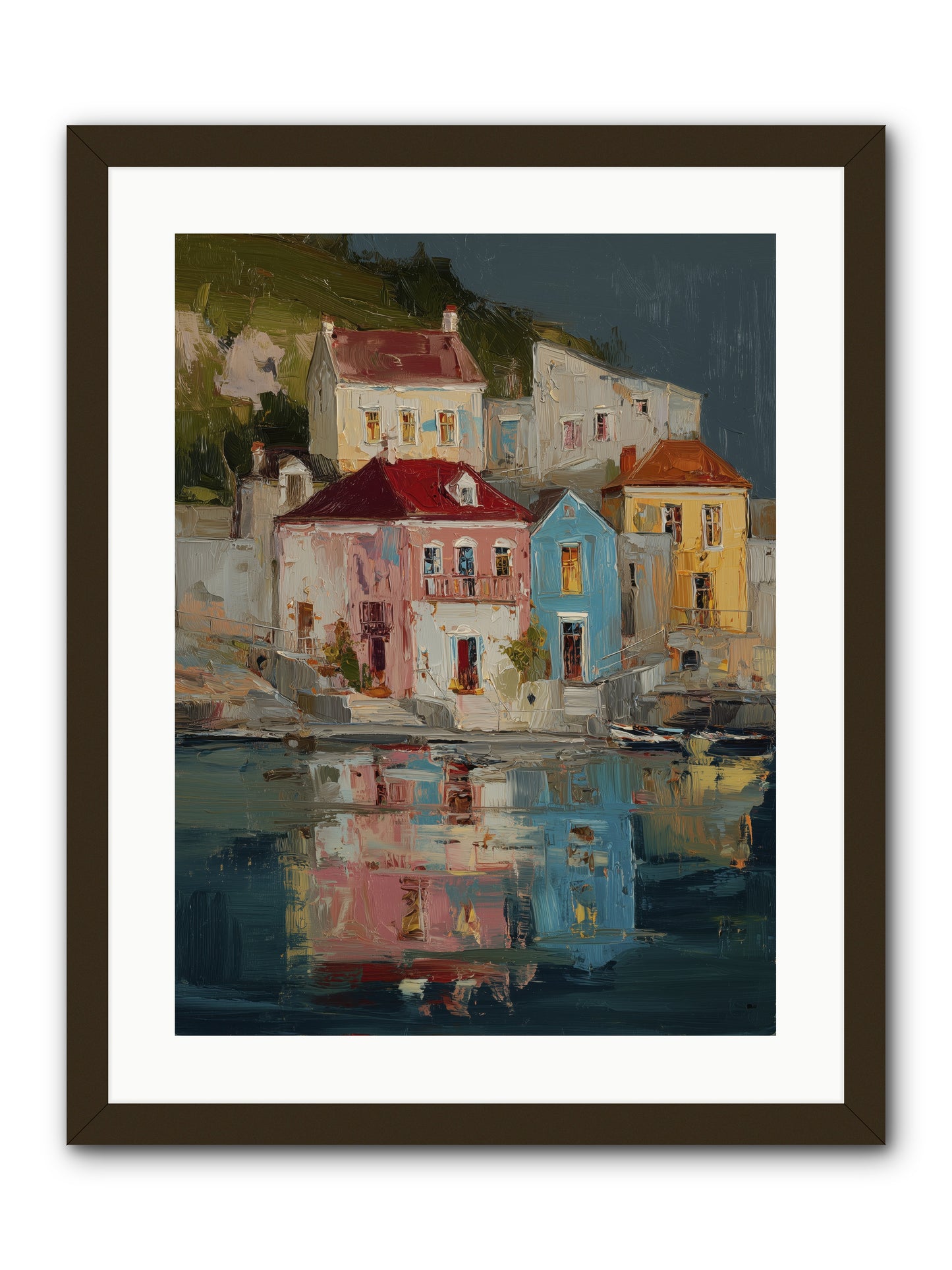 Sweet Hour Before -- Framed Print - Black 18x24