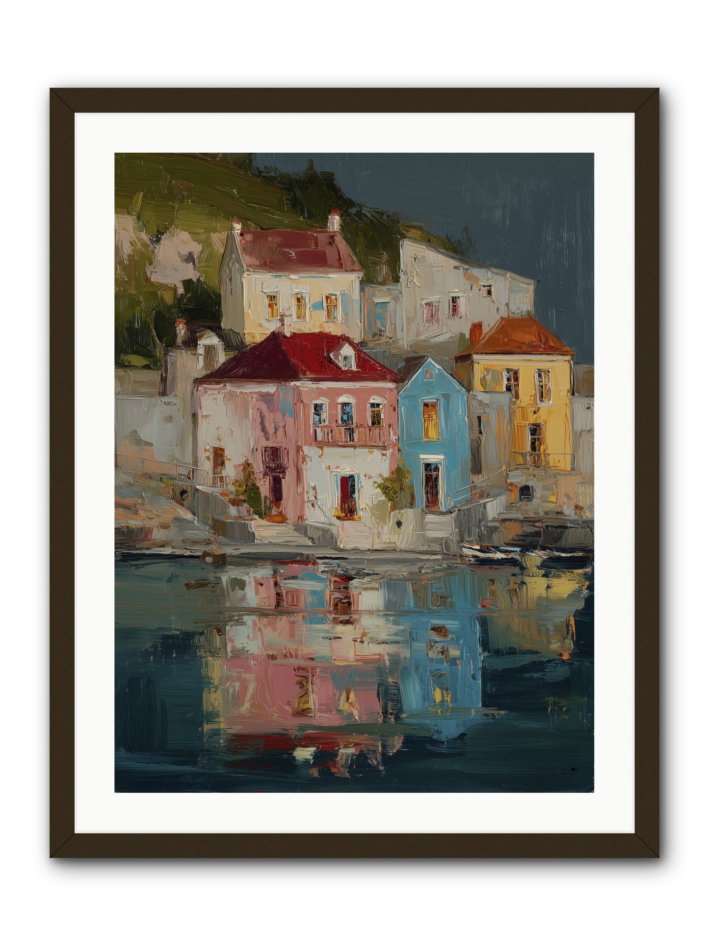 Sweet Hour Before -- Framed Print - Black 24x32