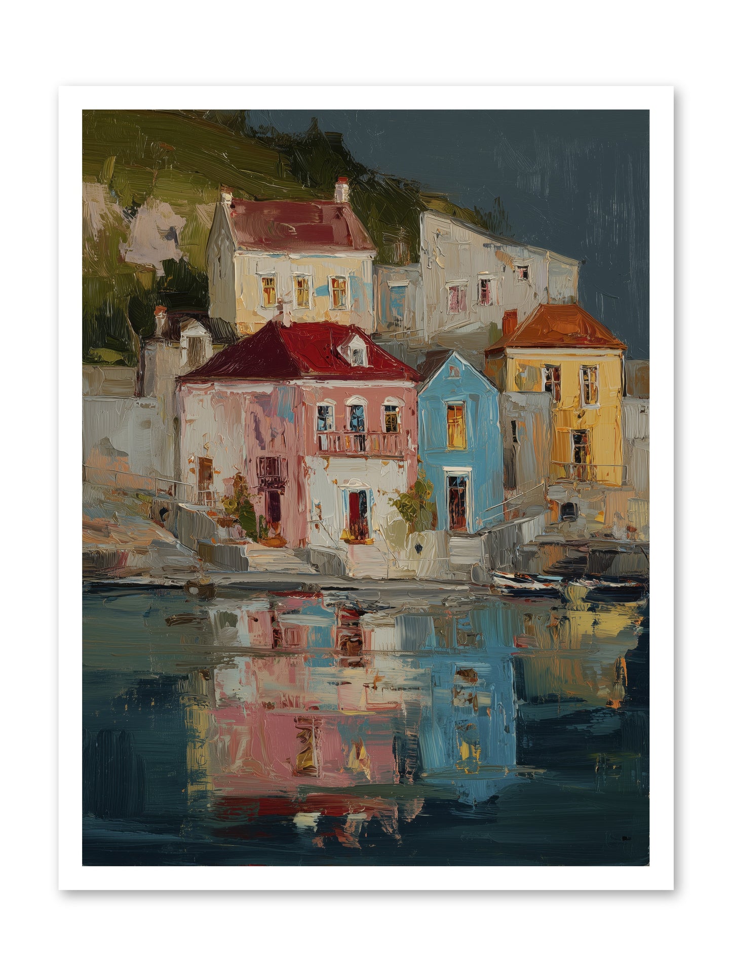 Sweet Hour Before -- Loose Canvas Print 24x32