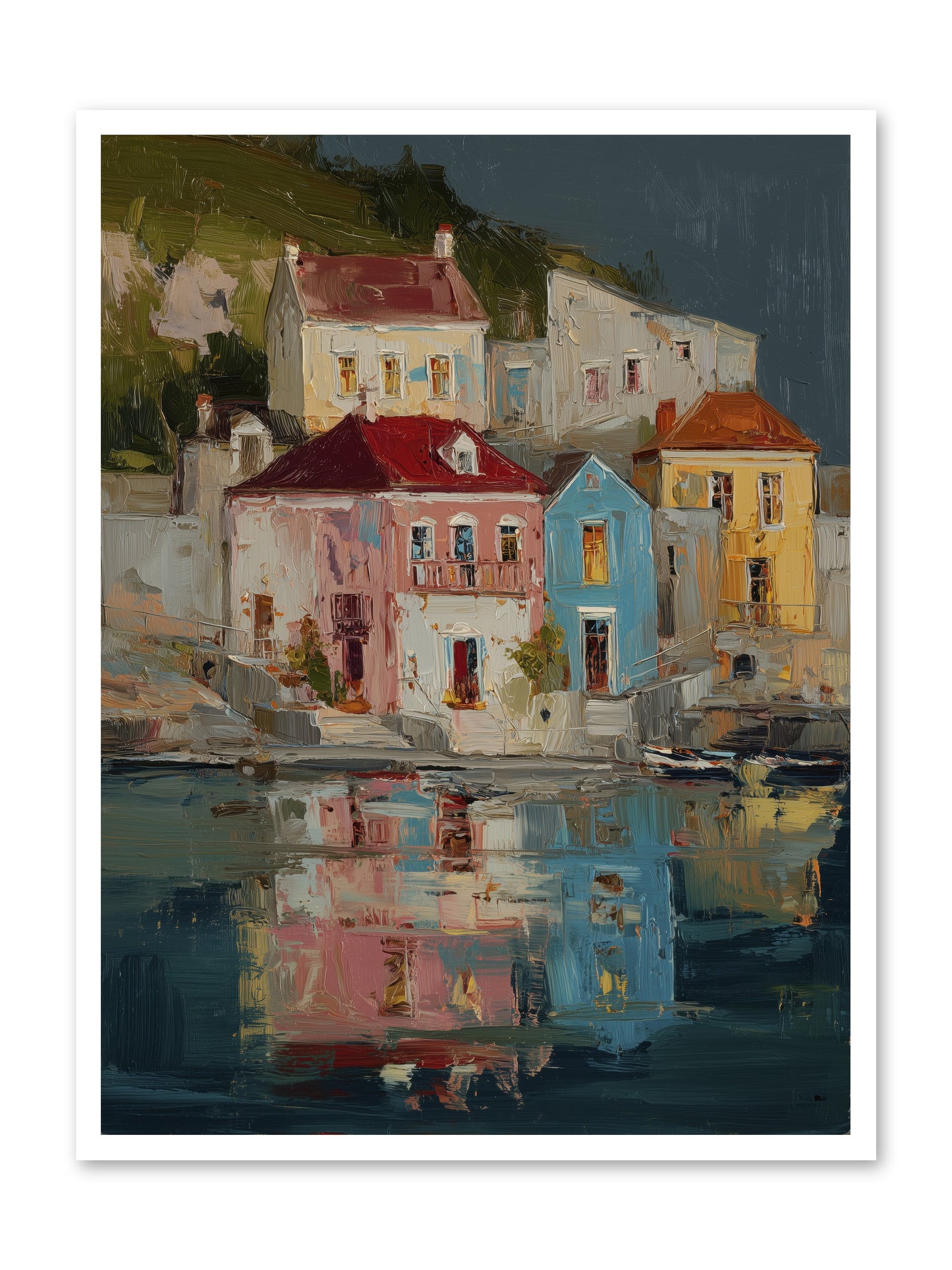Sweet Hour Before -- Loose Canvas Print 30x40