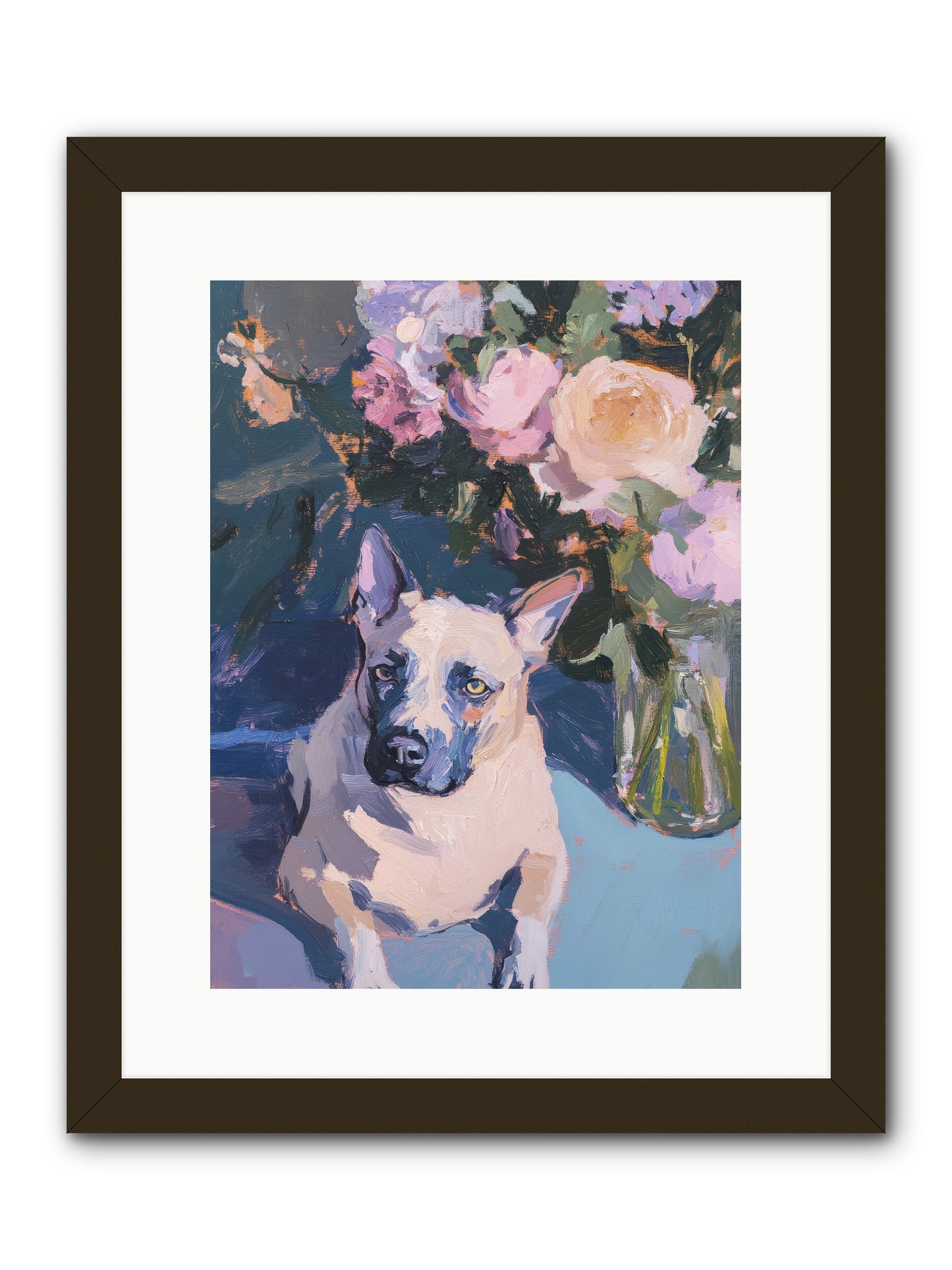 Sweet Little Rascal -- Framed Print - Black 12x16