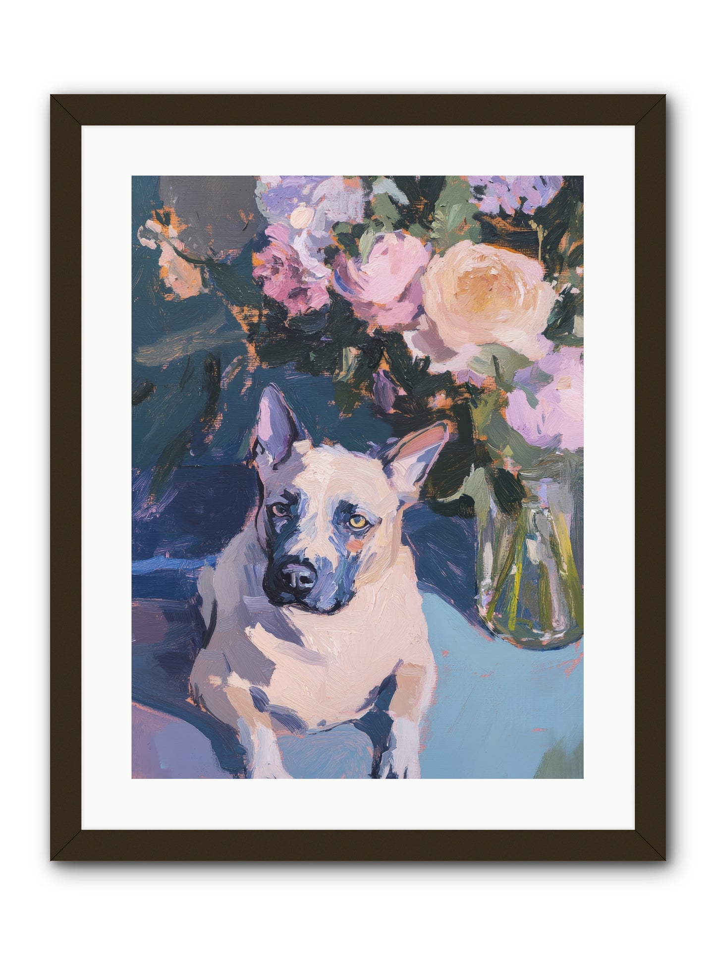 Sweet Little Rascal -- Framed Print - Black 18x24