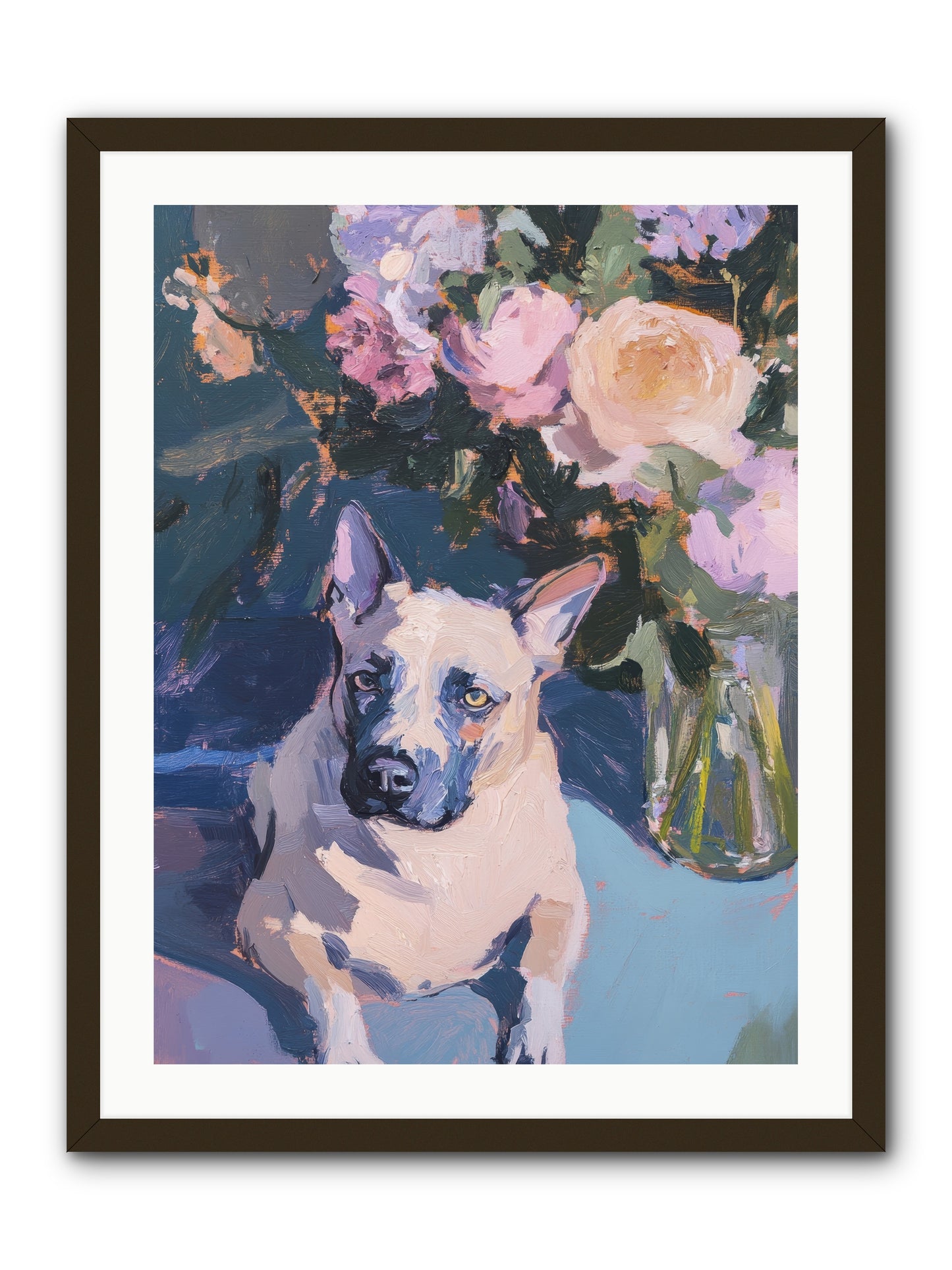 Sweet Little Rascal -- Framed Print - Black 24x32